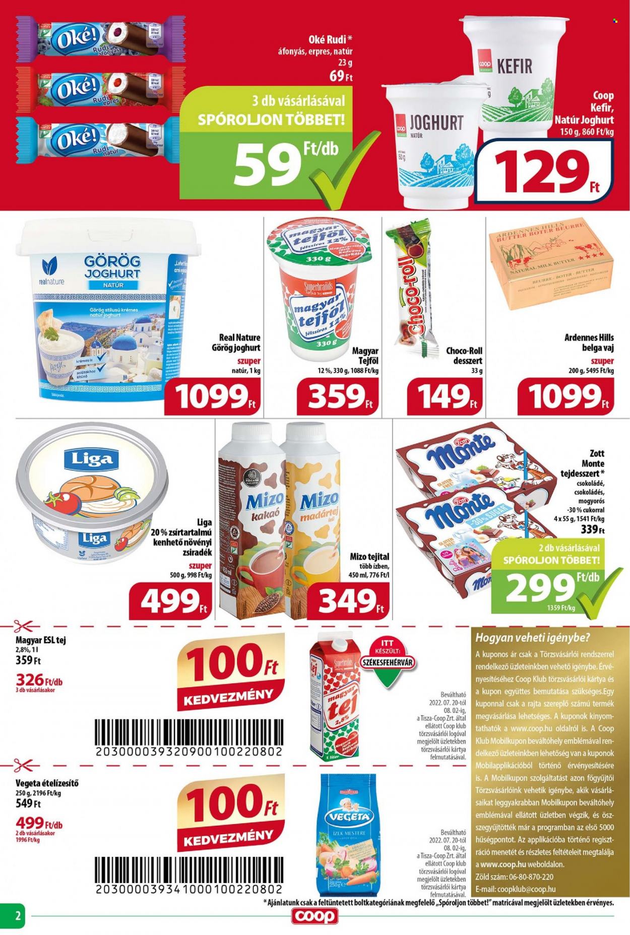 Coop akciós újságok - 2022.07.20 - 2022.07.26. Oldal 2