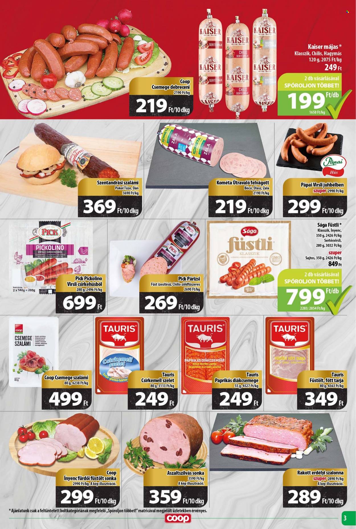 Coop akciós újságok - 2022.07.20 - 2022.07.26. Oldal 3