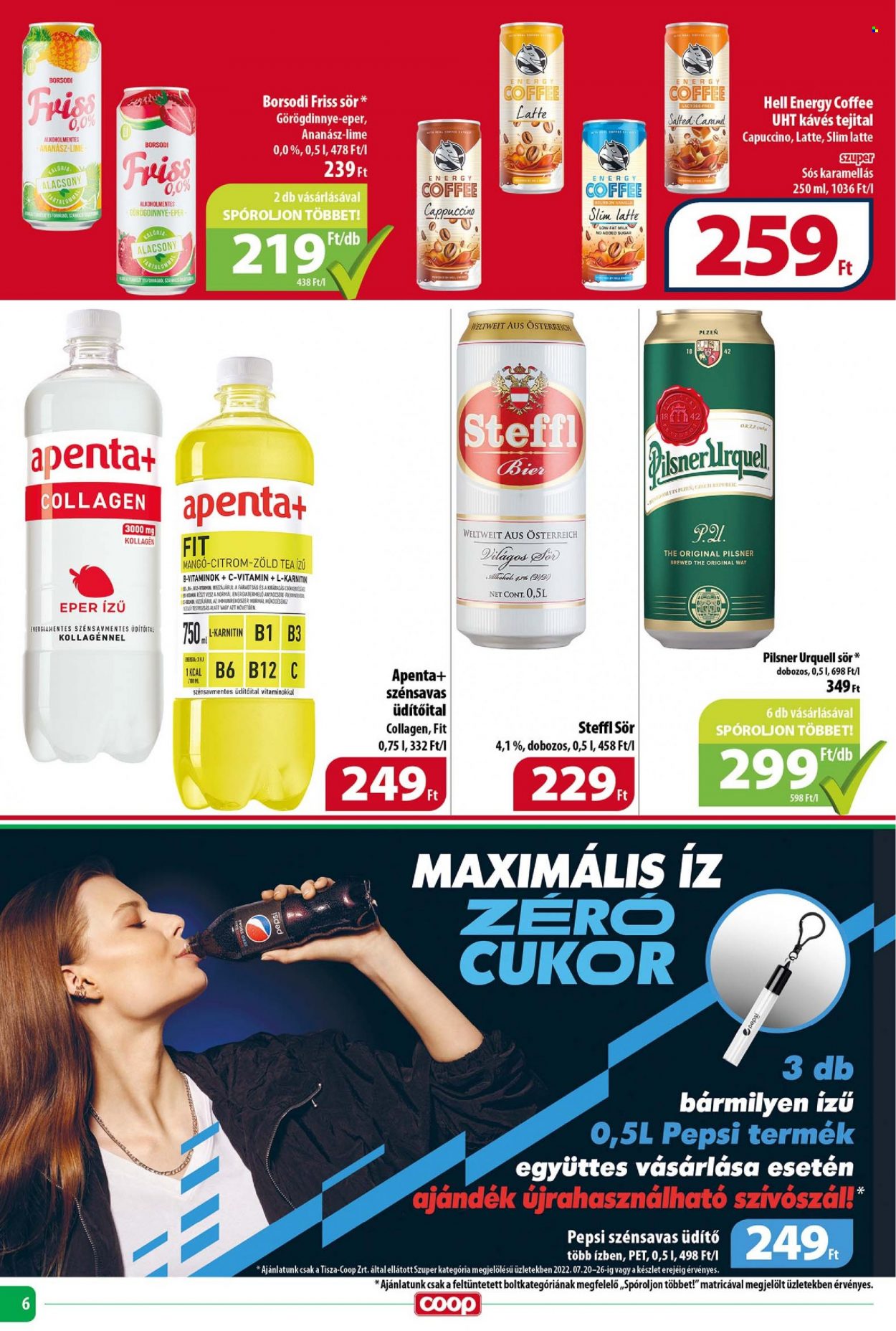 Coop akciós újságok - 2022.07.20 - 2022.07.26. Oldal 6