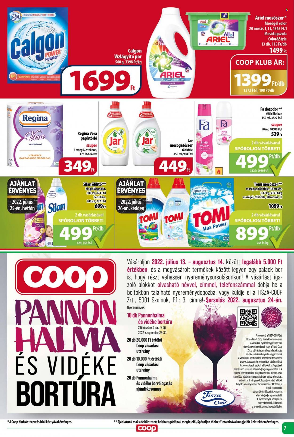 Coop akciós újságok - 2022.07.20 - 2022.07.26. Oldal 7