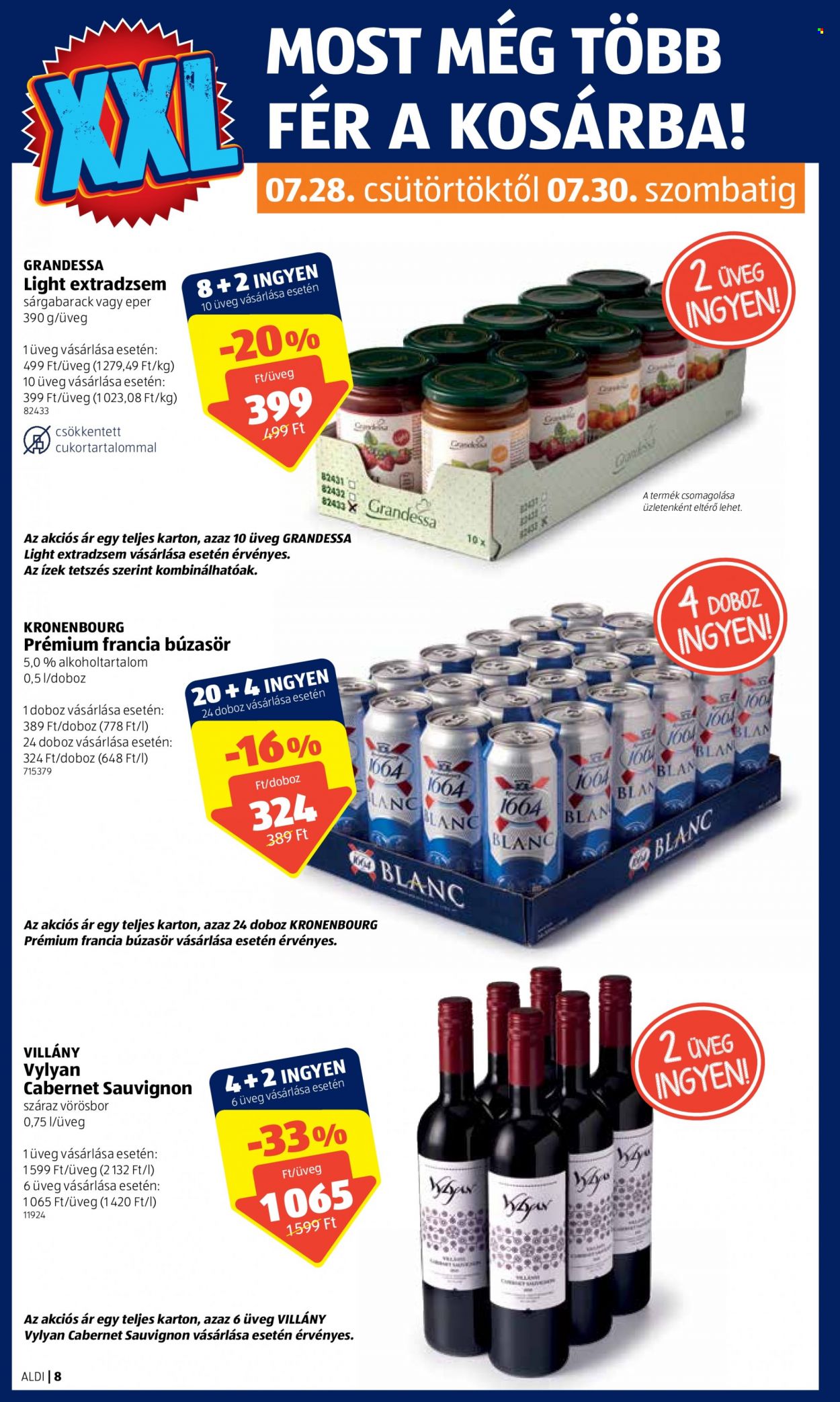 Aldi akciós újságok - 2022.07.28 - 2022.08.03. Oldal 8