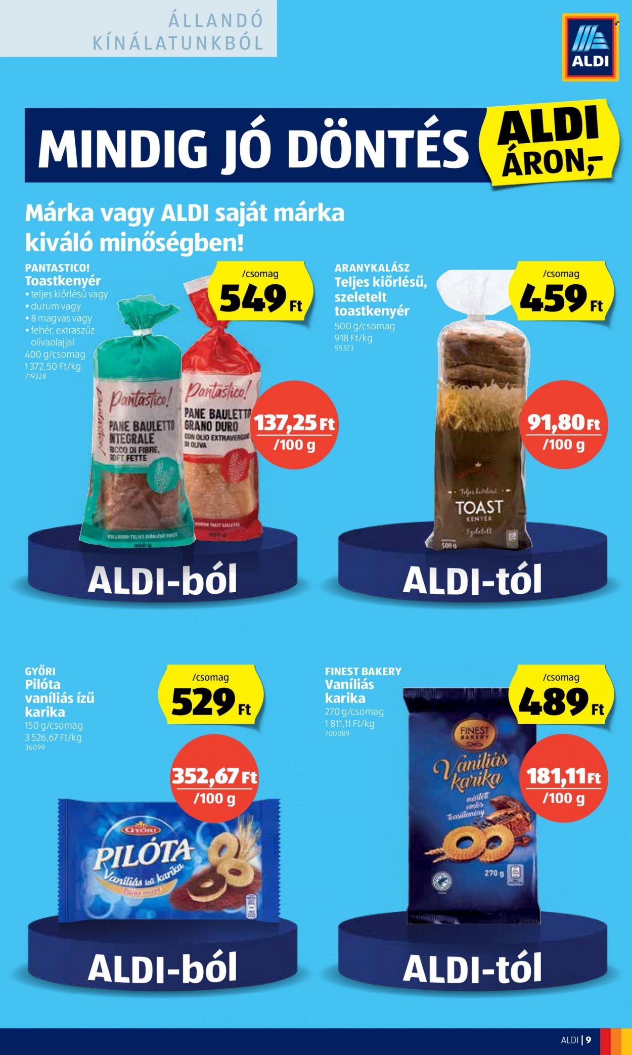 Aldi akciós újságok - 2022.07.28 - 2022.08.03. Oldal 9