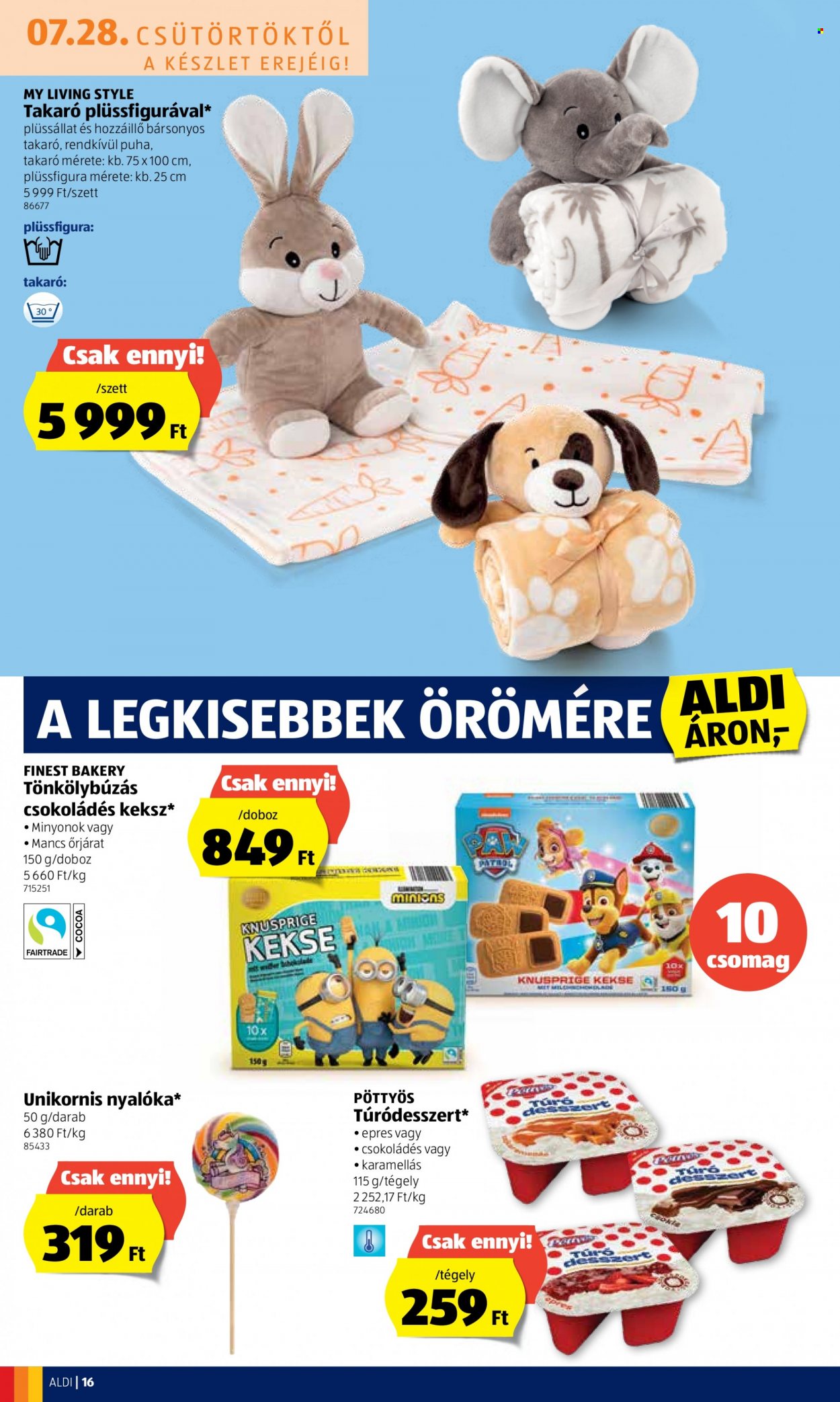 Aldi akciós újságok - 2022.07.28 - 2022.08.03. Oldal 16
