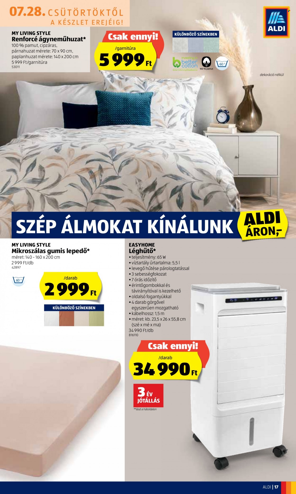 Aldi akciós újságok - 2022.07.28 - 2022.08.03. Oldal 17