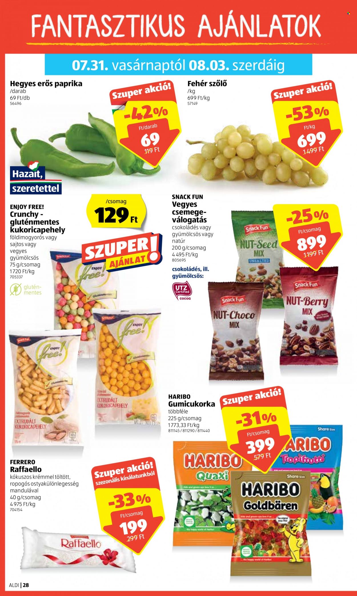 Aldi akciós újságok - 2022.07.28 - 2022.08.03. Oldal 28
