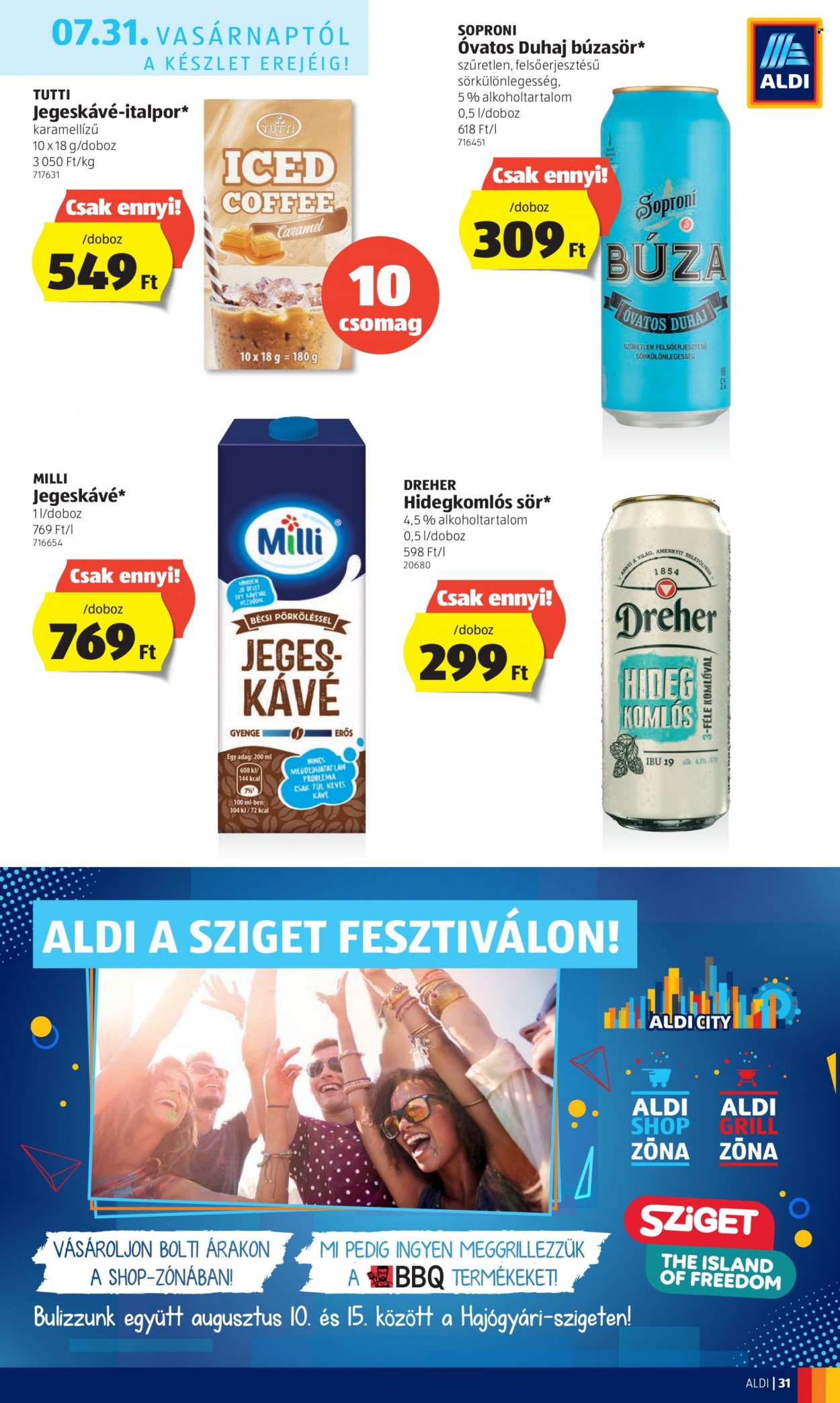 Aldi akciós újságok - 2022.07.28 - 2022.08.03. Oldal 31
