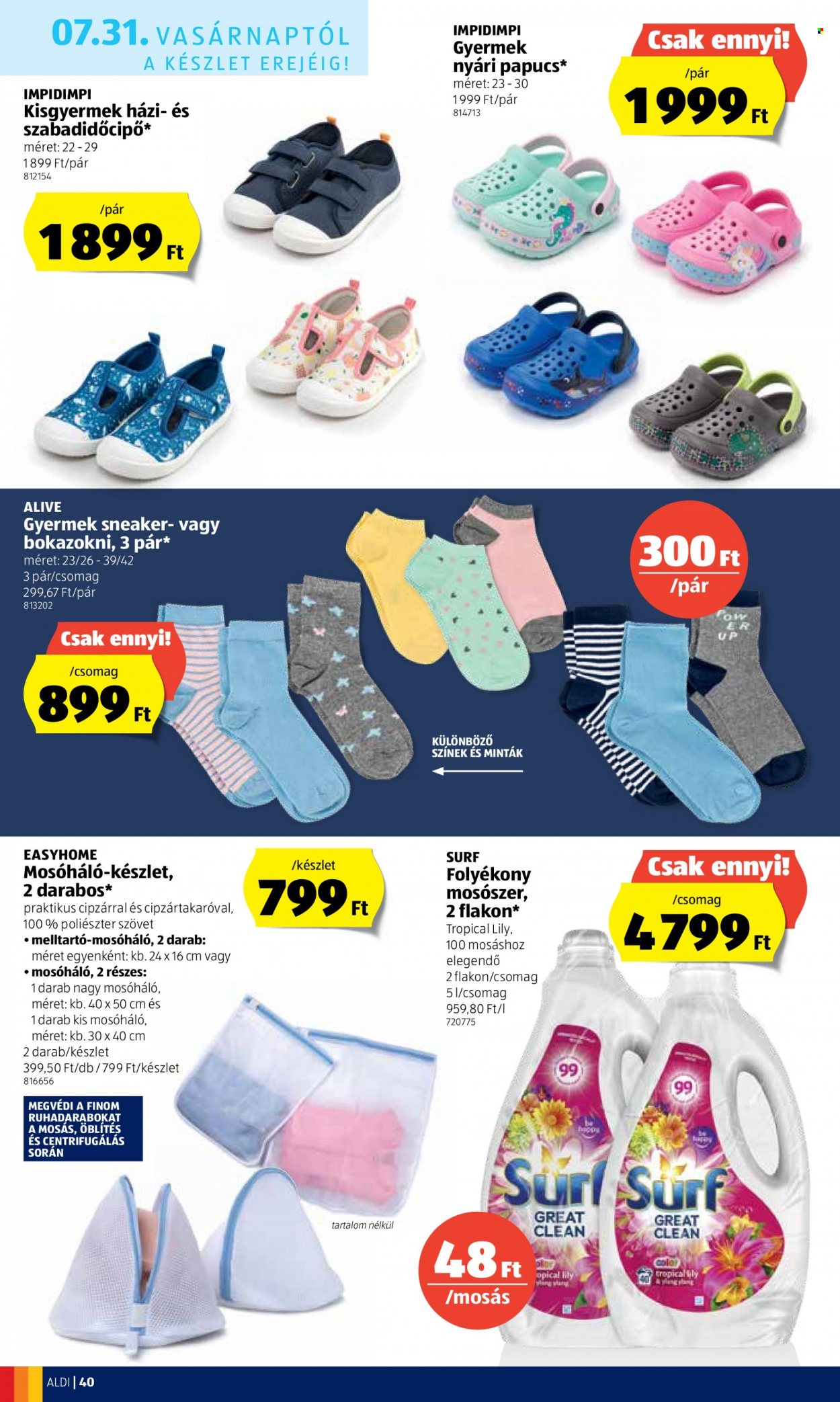 Aldi akciós újságok - 2022.07.28 - 2022.08.03. Oldal 40