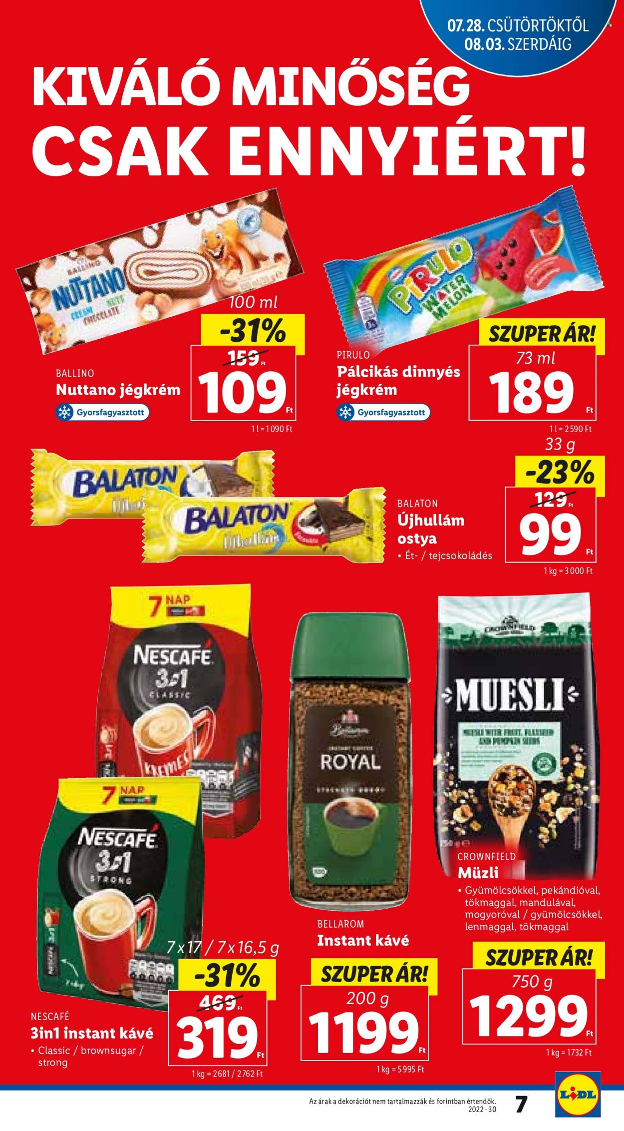 Lidl akciós újságok - 2022.07.28 - 2022.08.03. Oldal 7