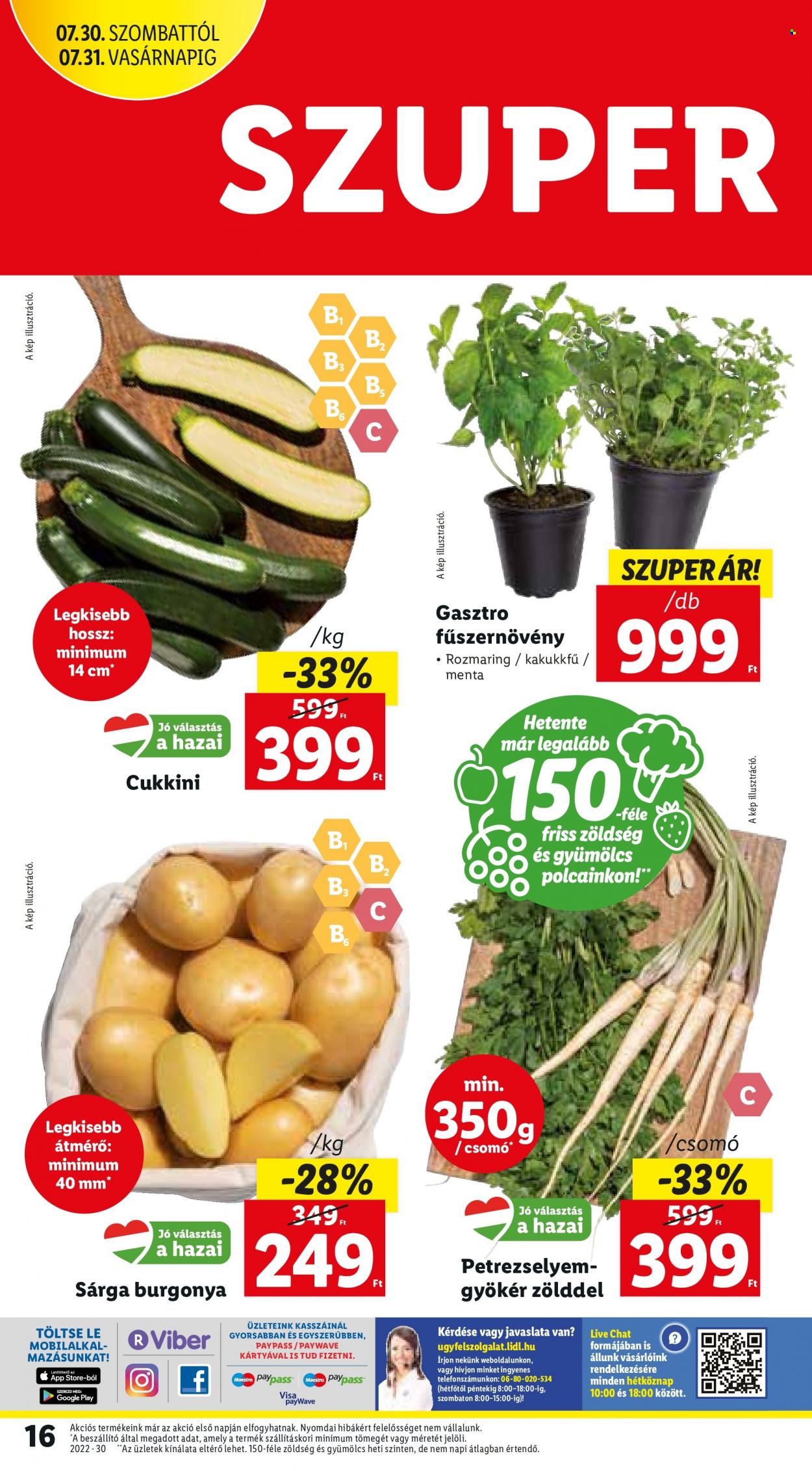 Lidl akciós újságok - 2022.07.28 - 2022.08.03. Oldal 16