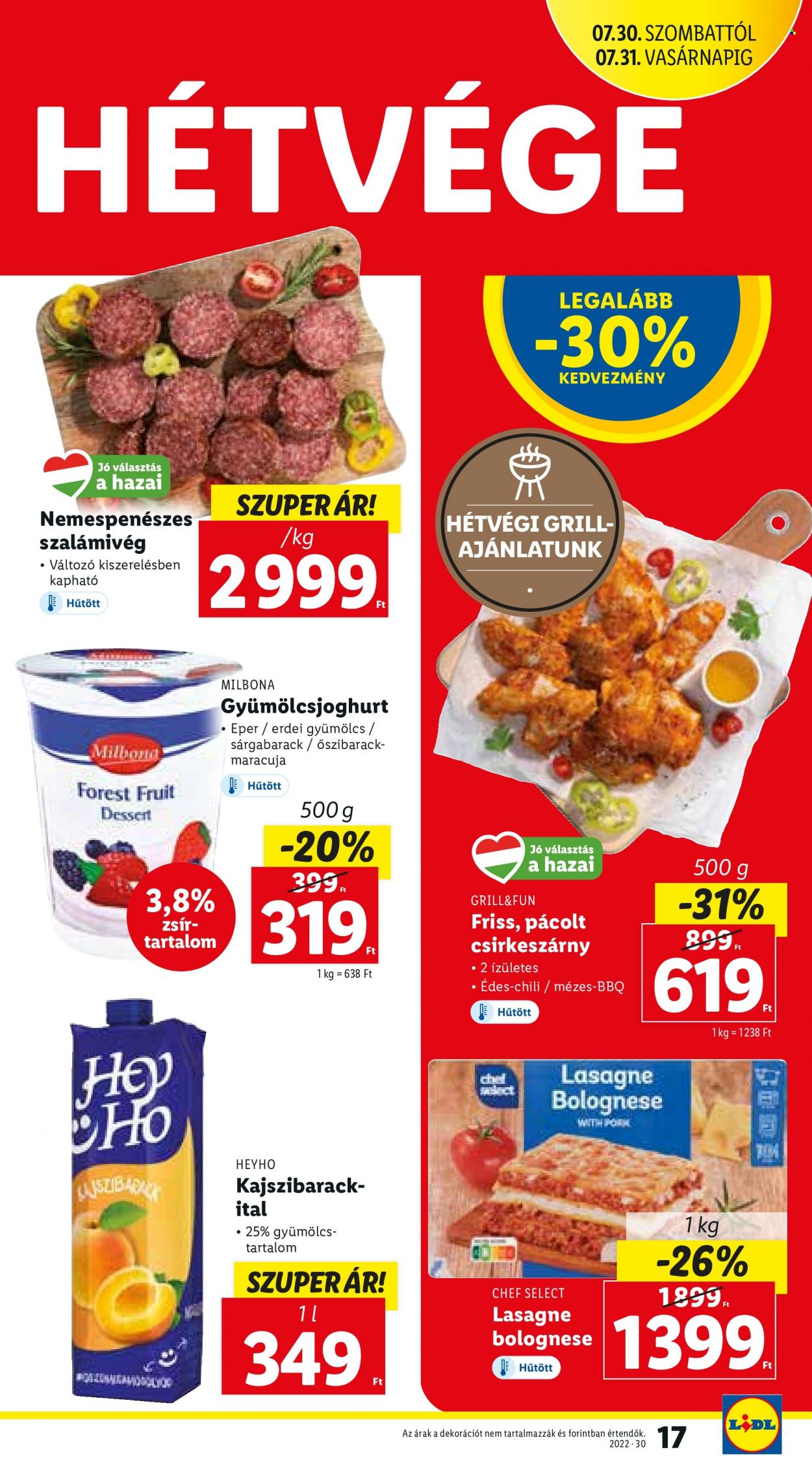 Lidl akciós újságok - 2022.07.28 - 2022.08.03. Oldal 17