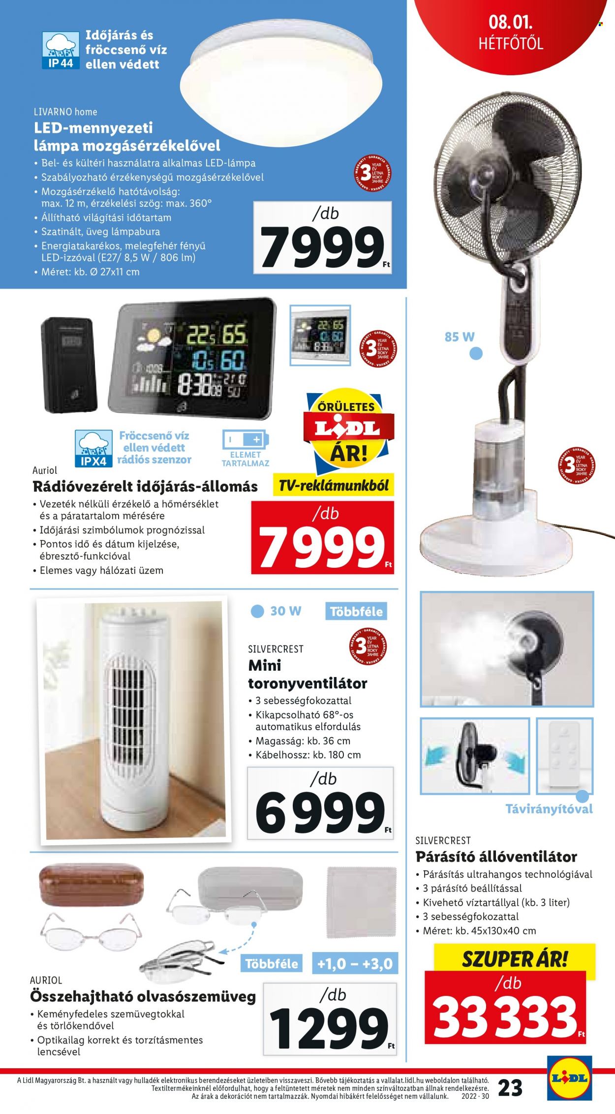 Lidl akciós újságok - 2022.07.28 - 2022.08.03. Oldal 23
