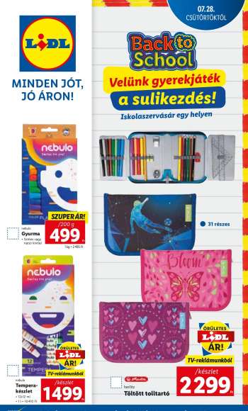 Újság Lidl - 2022.07.28 - 2022.07.28.