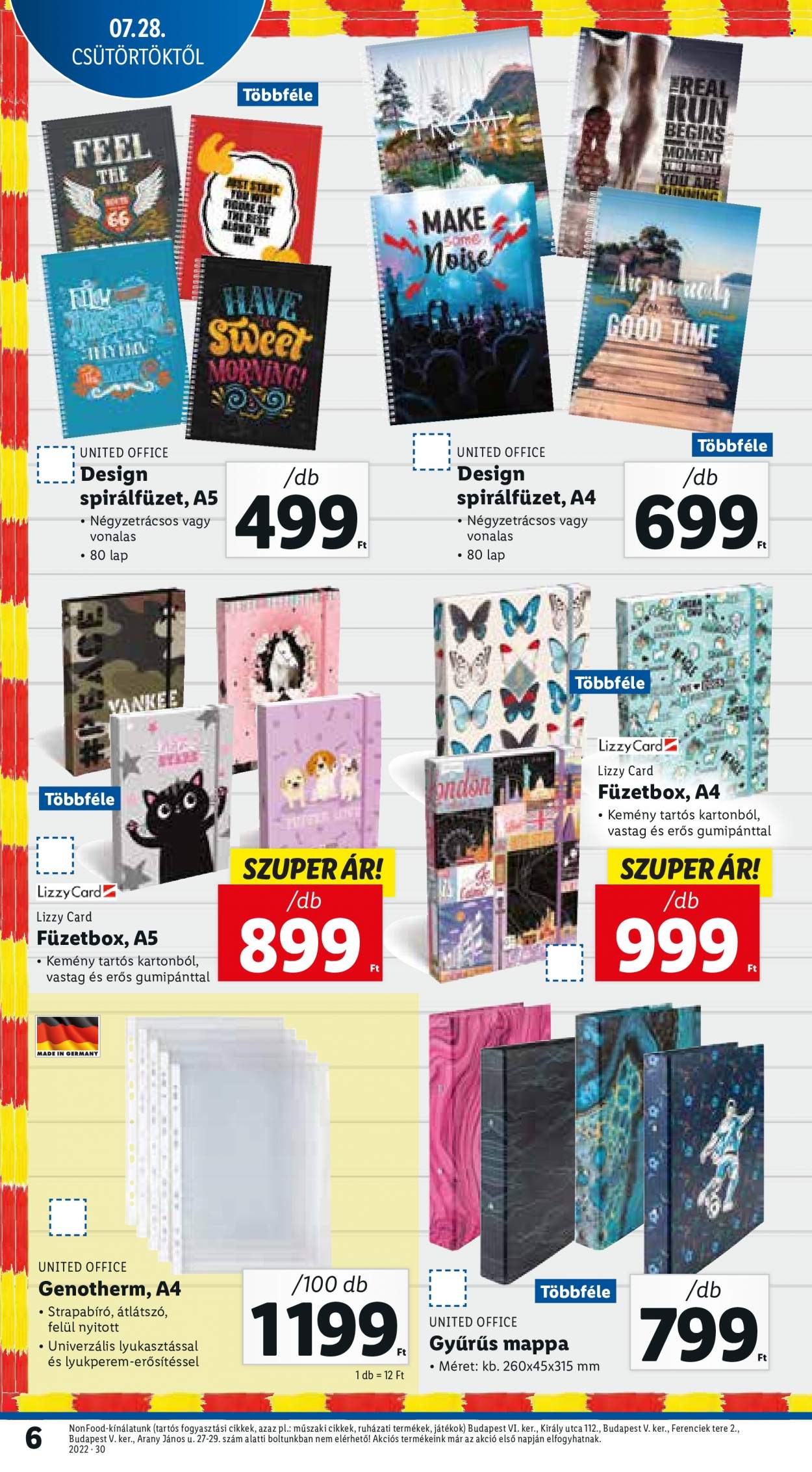 Lidl akciós újságok. Oldal 6