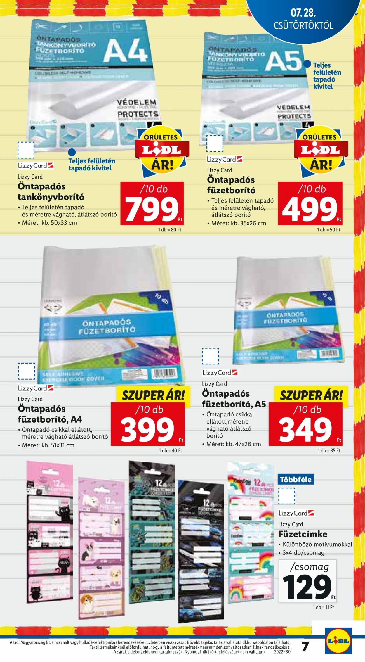 Lidl akciós újságok. Oldal 7