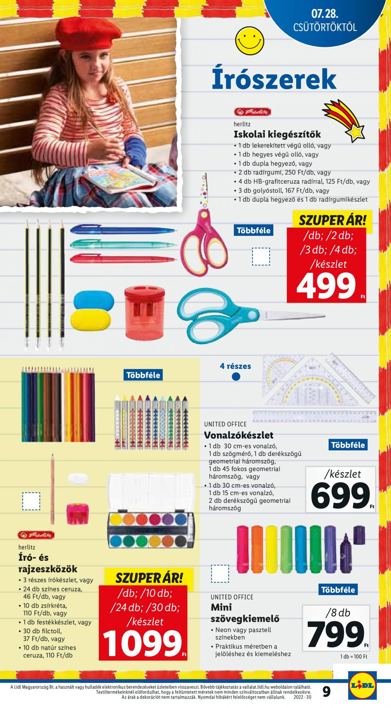 Lidl akciós újságok. Oldal 9