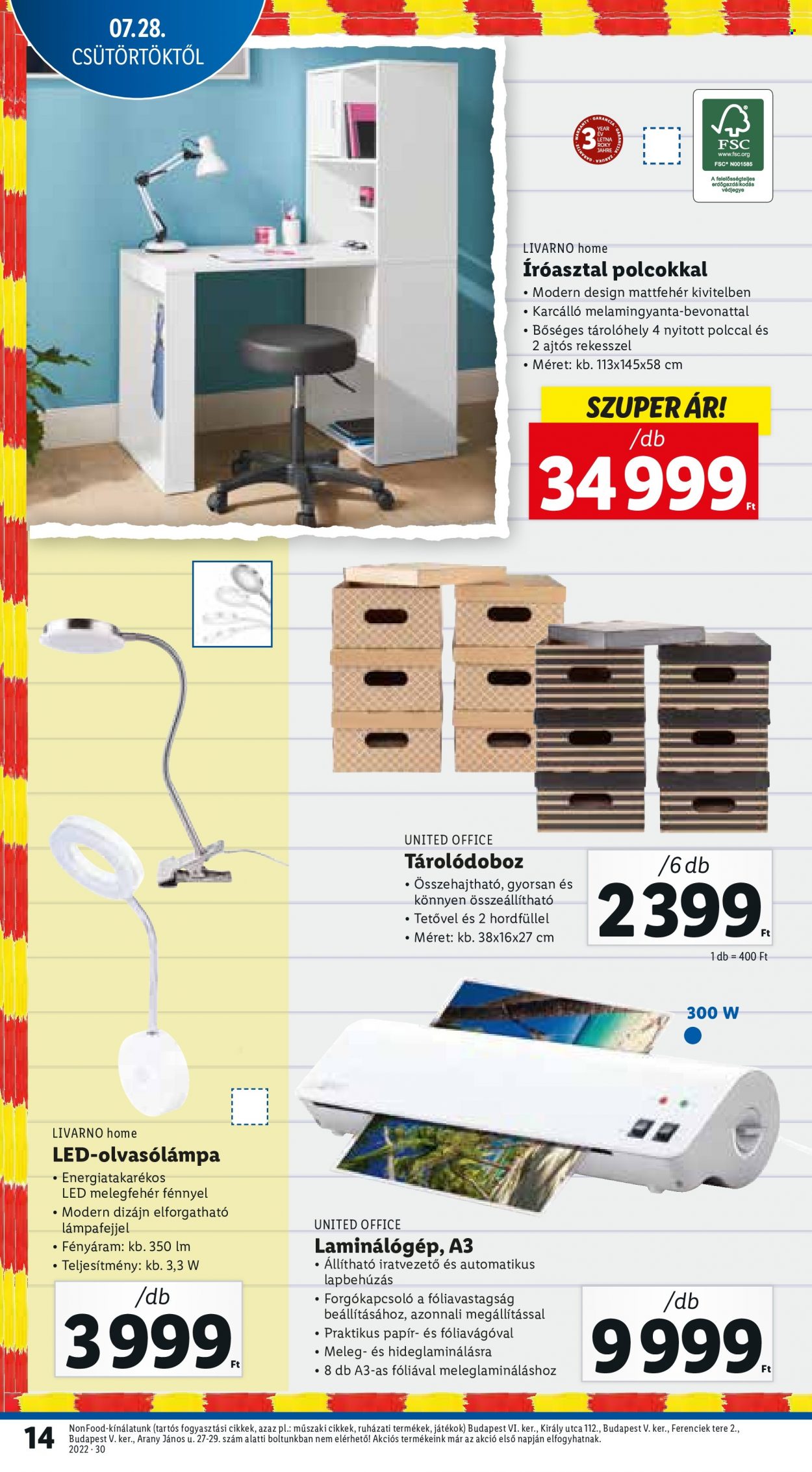 Lidl akciós újságok. Oldal 14