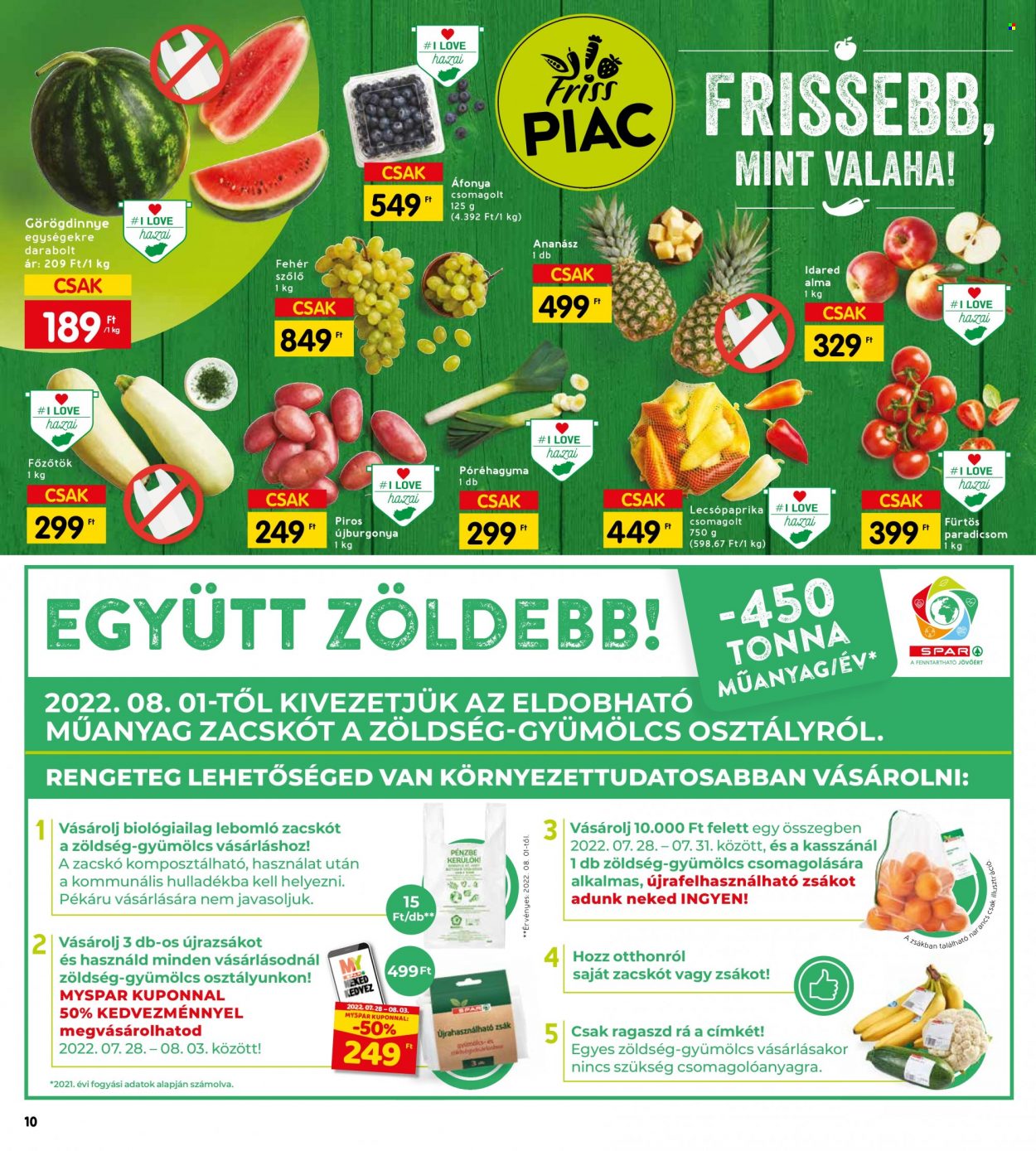 INTERSPAR akciós újságok - 2022.07.28 - 2022.08.03. Oldal 16