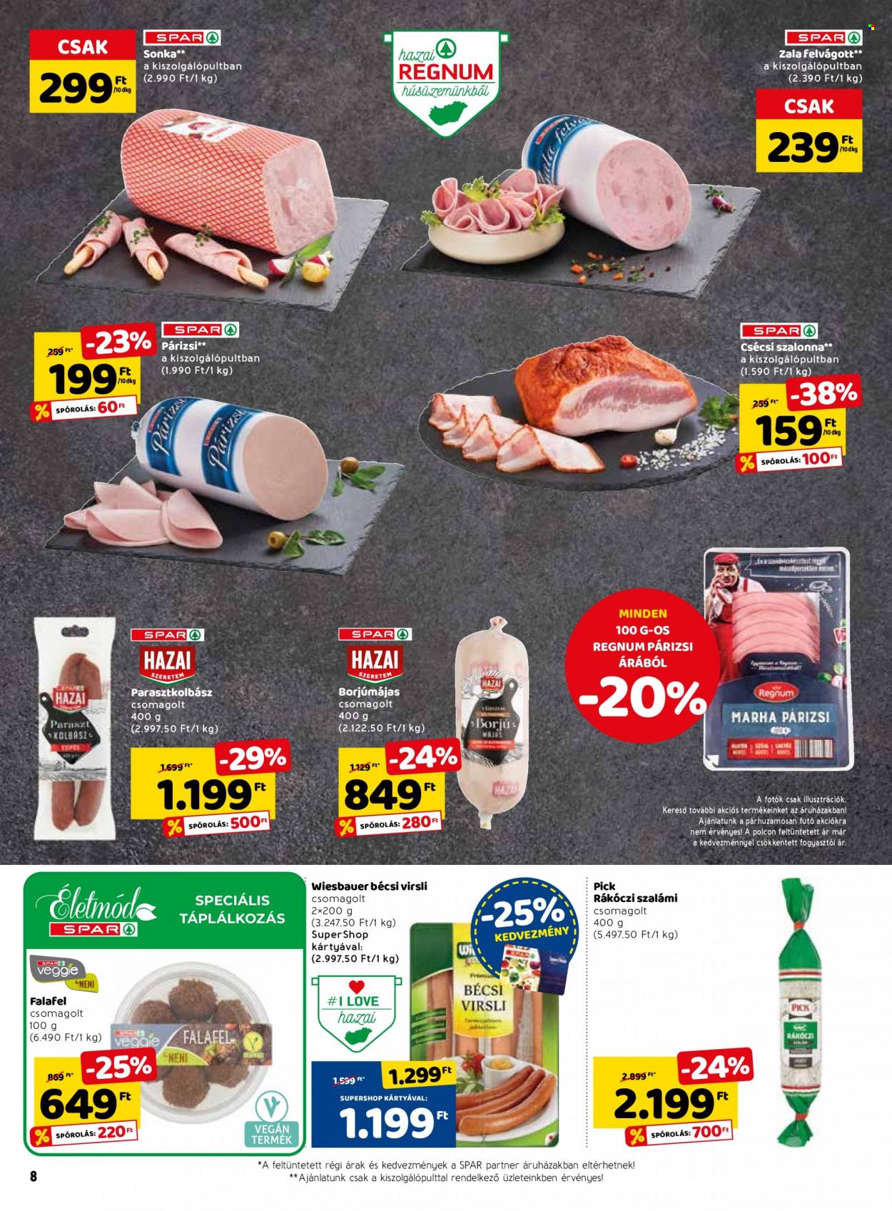 SPAR akciós újságok - 2022.07.28 - 2022.08.03. Oldal 8