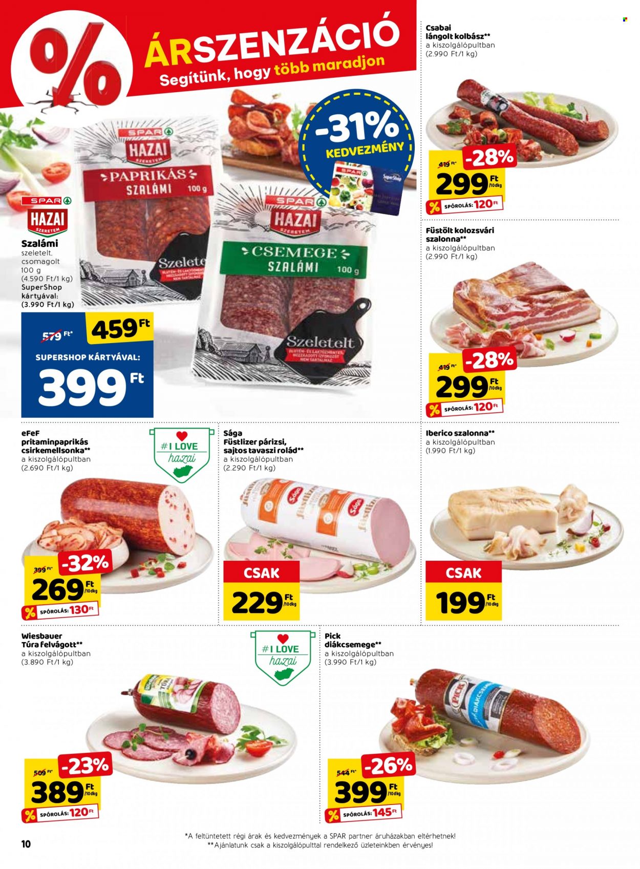 SPAR akciós újságok - 2022.07.28 - 2022.08.03. Oldal 12