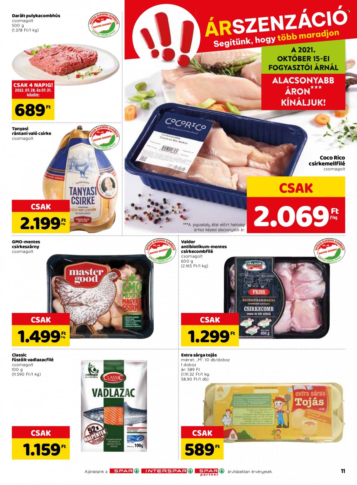 SPAR akciós újságok - 2022.07.28 - 2022.08.03. Oldal 13