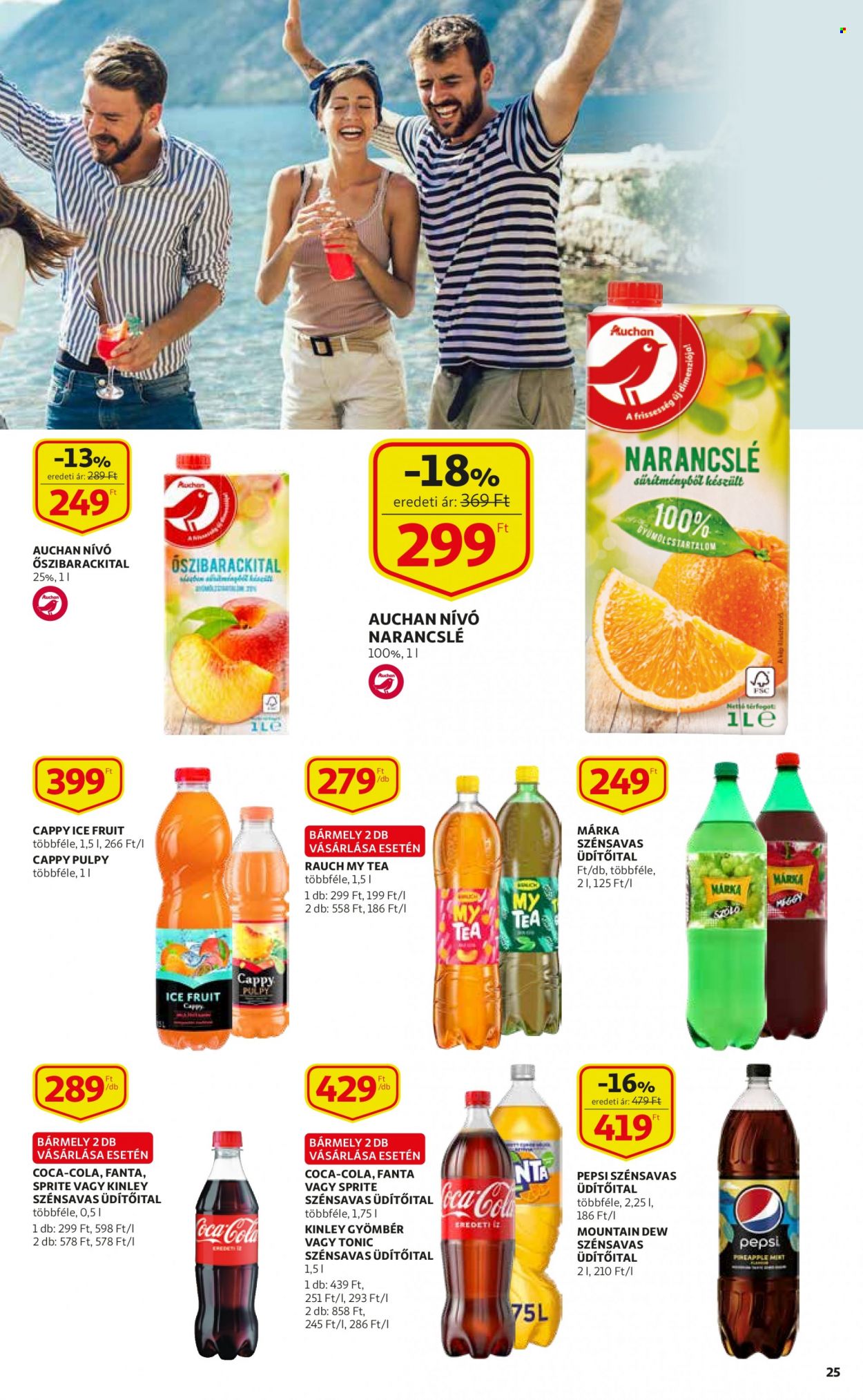 Auchan akciós újságok - 2022.07.28 - 2022.08.03. Oldal 25