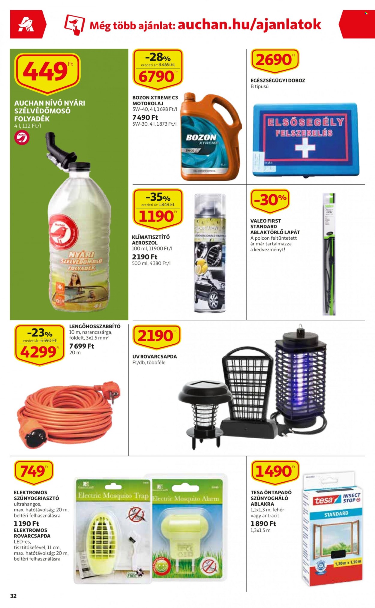 Auchan akciós újságok - 2022.07.28 - 2022.08.03. Oldal 32