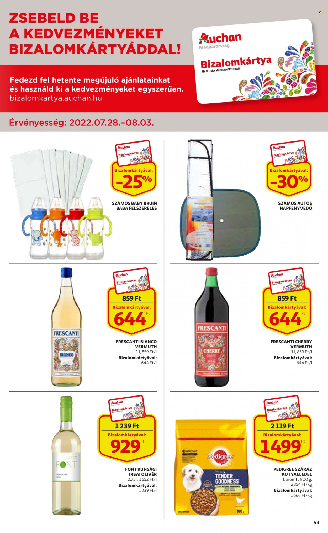 Auchan akciós újságok - 2022.07.28 - 2022.08.03. Oldal 43