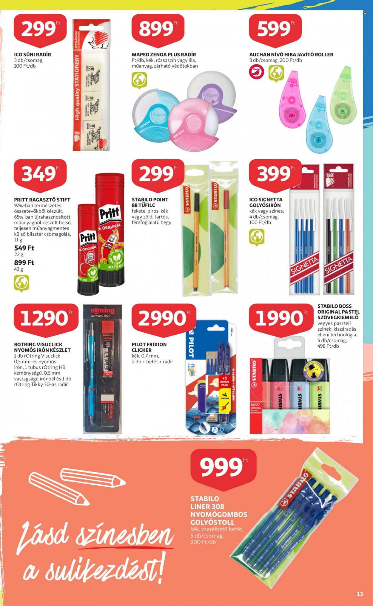 Auchan akciós újságok - 2022.07.28 - 2022.08.10. Oldal 13