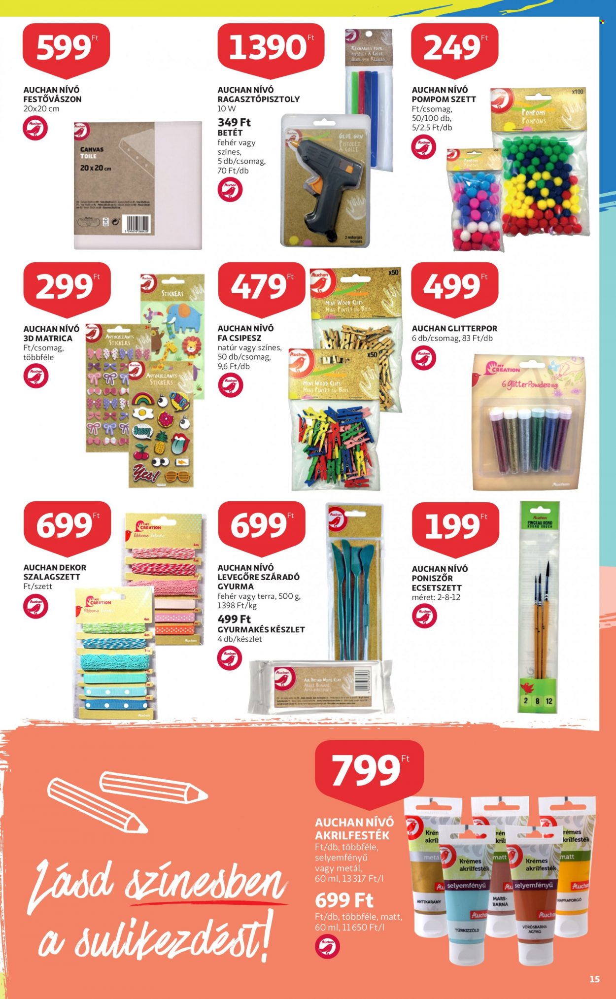 Auchan akciós újságok - 2022.07.28 - 2022.08.10. Oldal 15