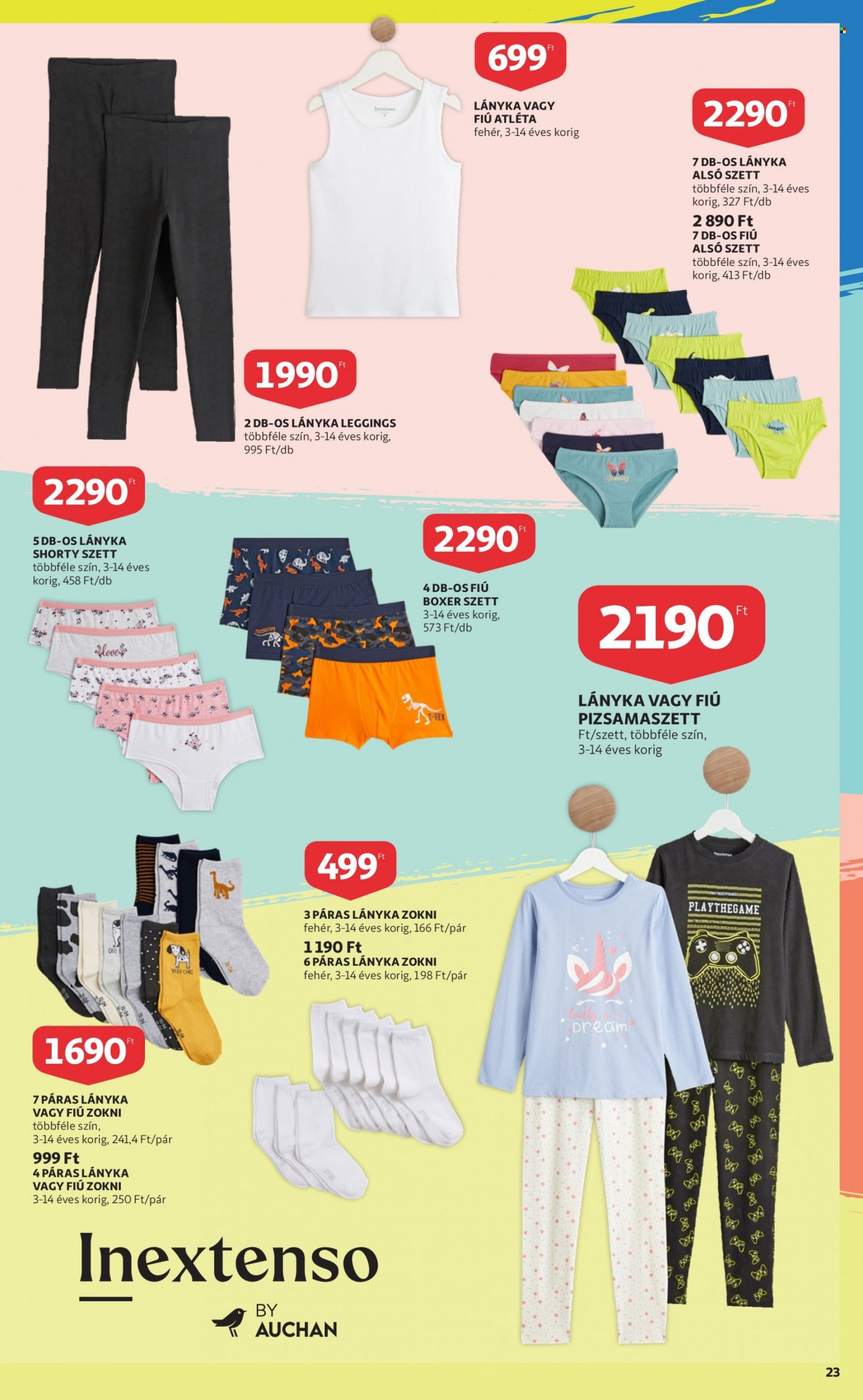 Auchan akciós újságok - 2022.07.28 - 2022.08.10. Oldal 23