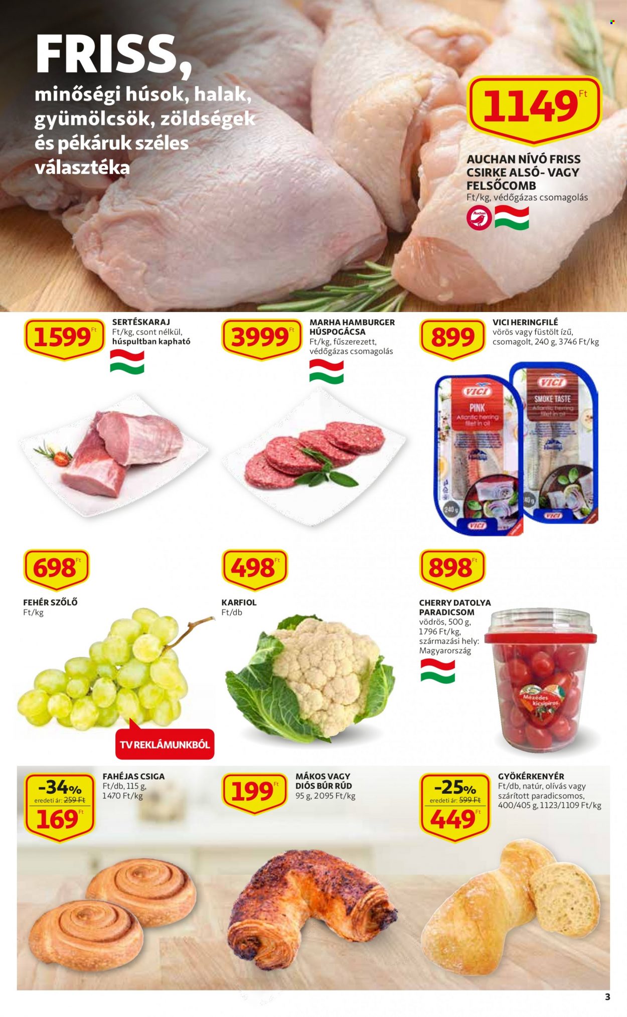 Auchan akciós újságok - 2022.07.28 - 2022.08.03. Oldal 3