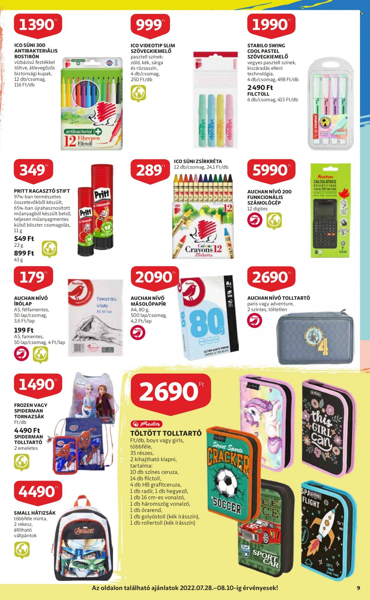 Auchan akciós újságok - 2022.07.28 - 2022.08.03. Oldal 9