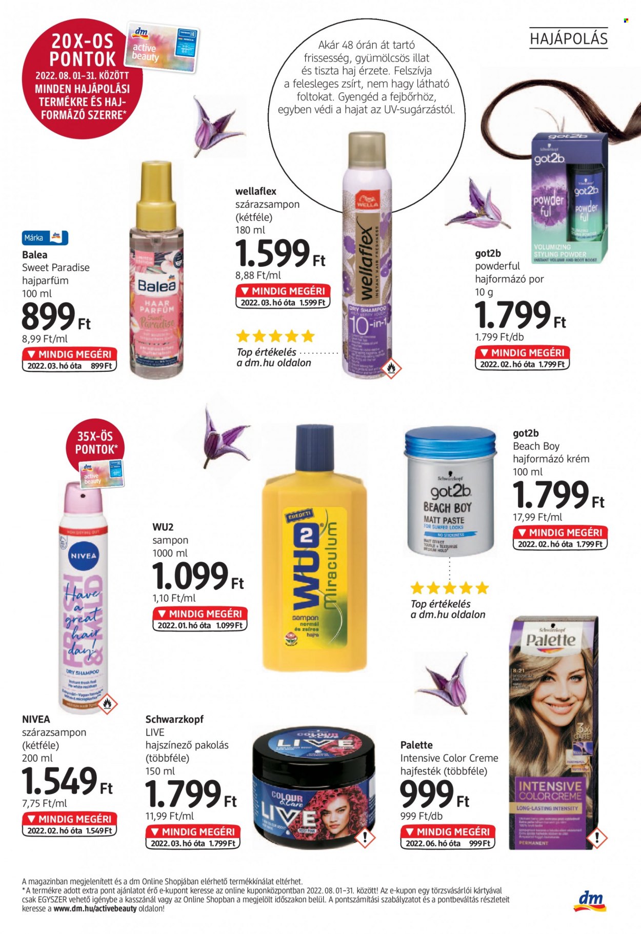 dm drogerie markt akciós újságok - 2022.08.01 - 2022.08.31. Oldal 9