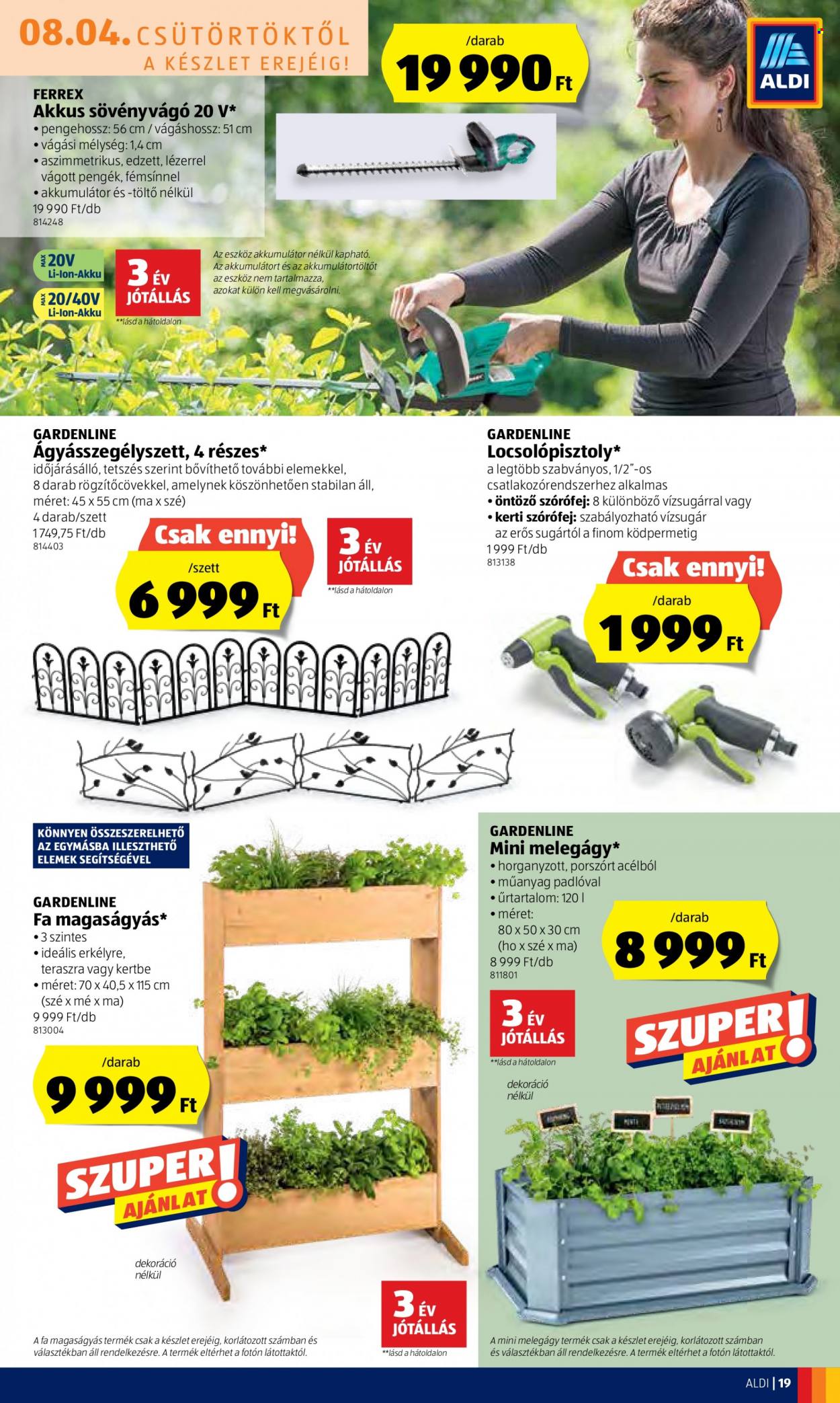 Aldi akciós újságok - 2022.08.04 - 2022.08.10. Oldal 19