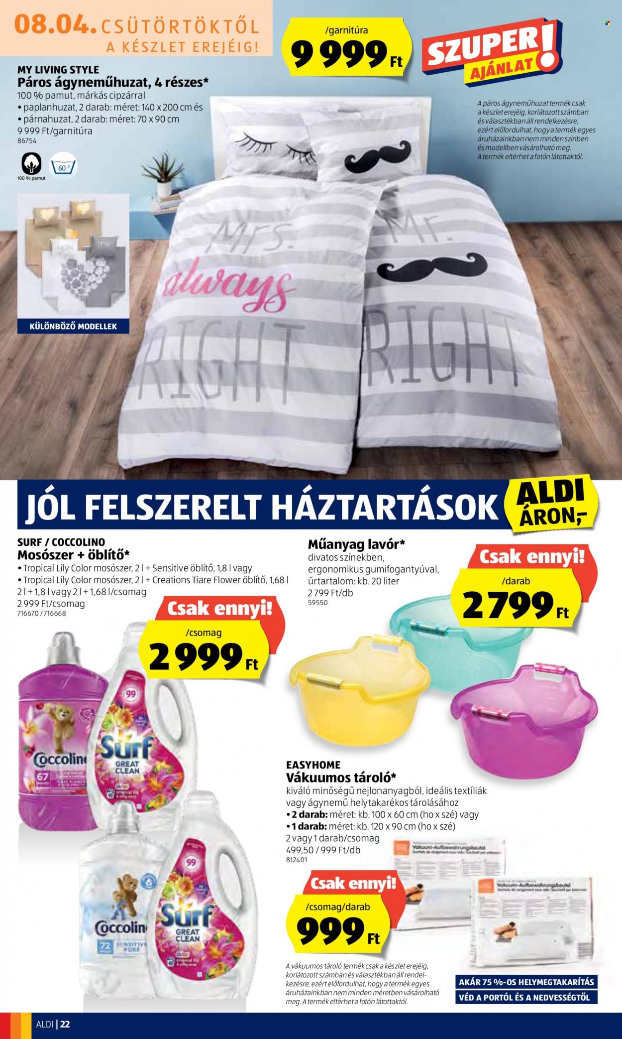 Aldi akciós újságok - 2022.08.04 - 2022.08.10. Oldal 22