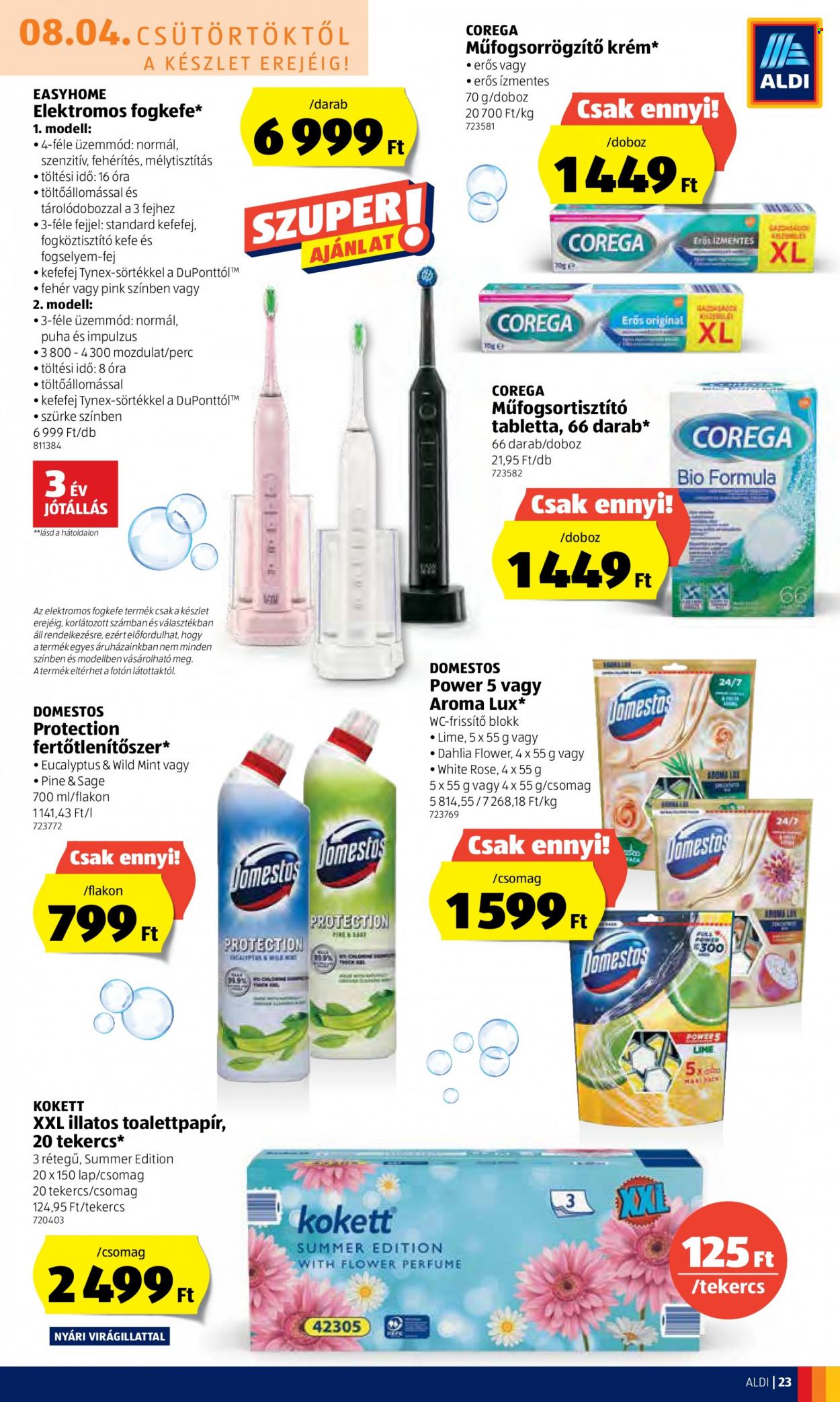 Aldi akciós újságok - 2022.08.04 - 2022.08.10. Oldal 23