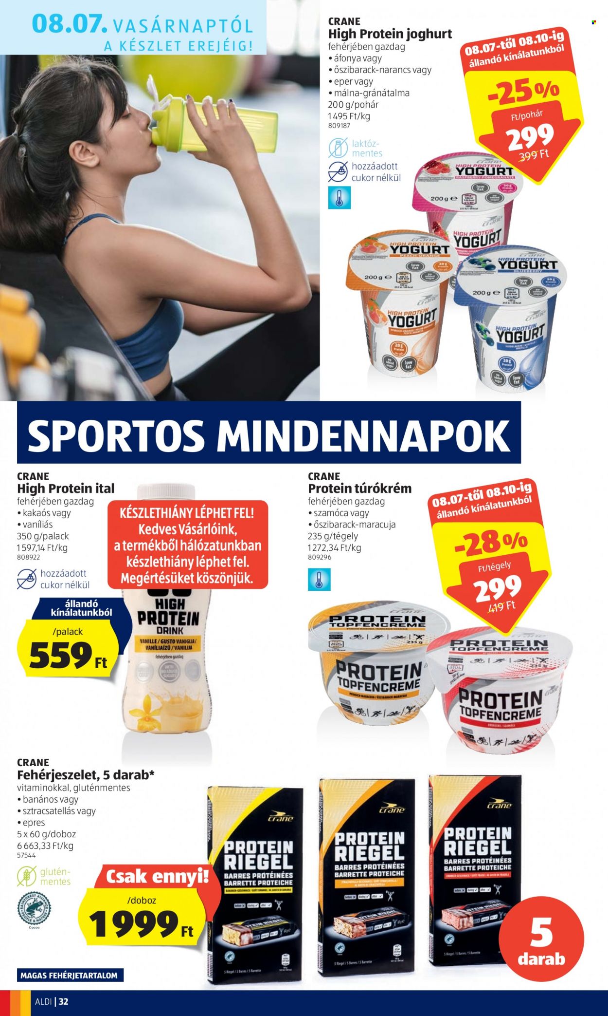 Aldi akciós újságok - 2022.08.04 - 2022.08.10. Oldal 32