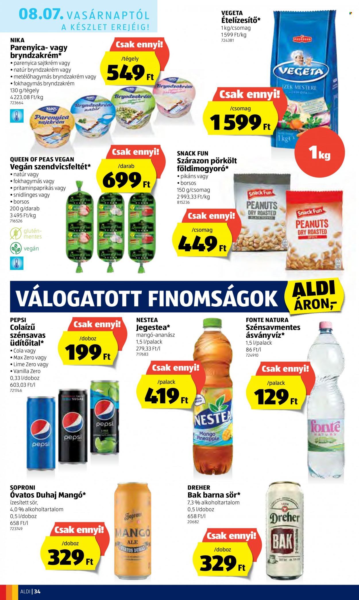 Aldi akciós újságok - 2022.08.04 - 2022.08.10. Oldal 34