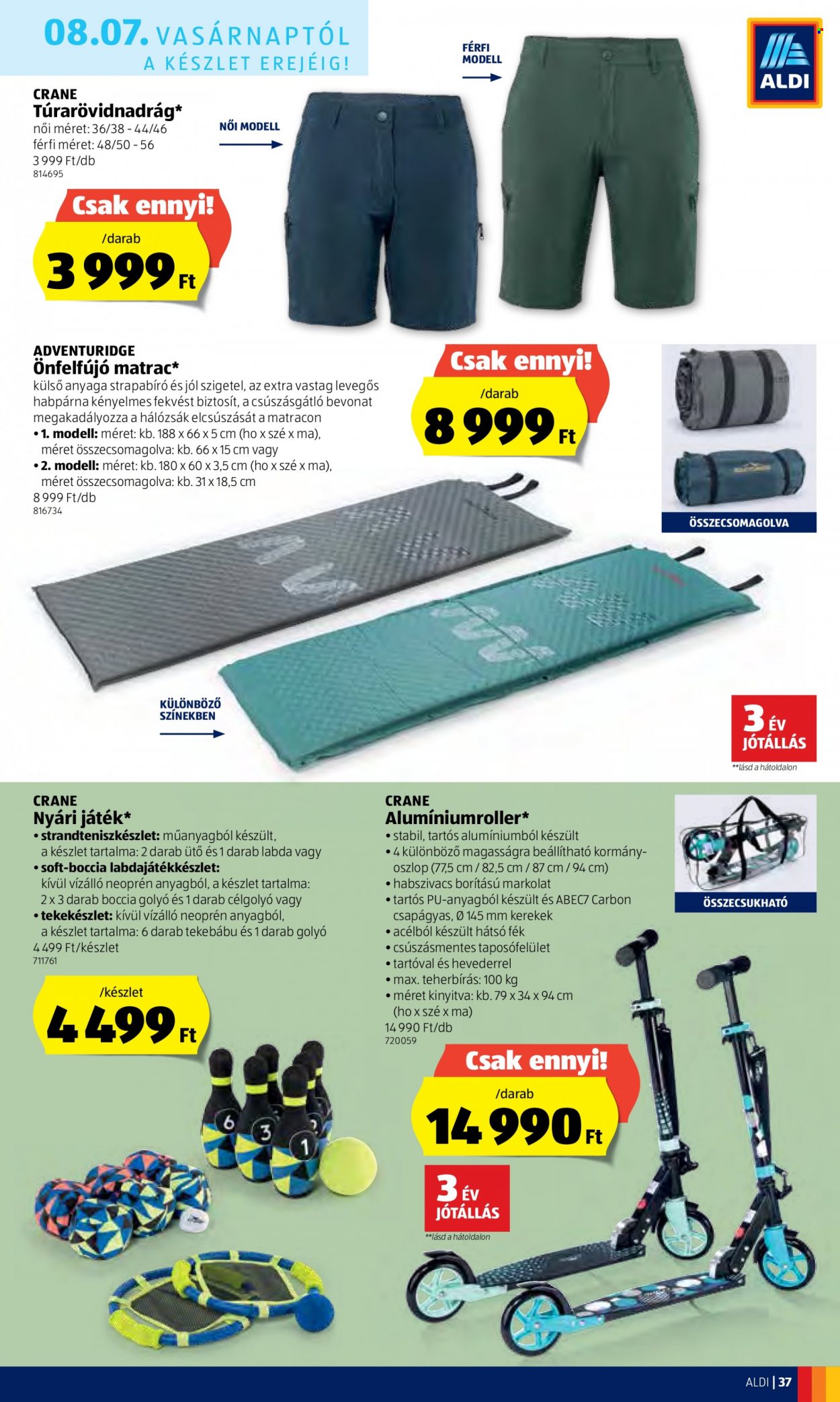 Aldi akciós újságok - 2022.08.04 - 2022.08.10. Oldal 37