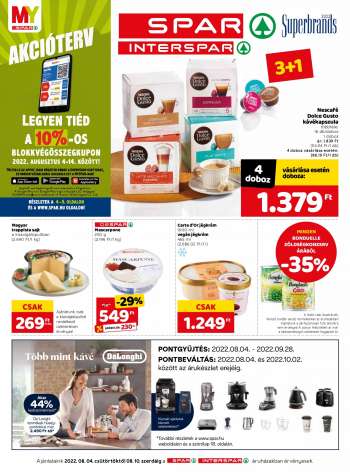 Újság SPAR - 2022.08.04 - 2022.08.10.