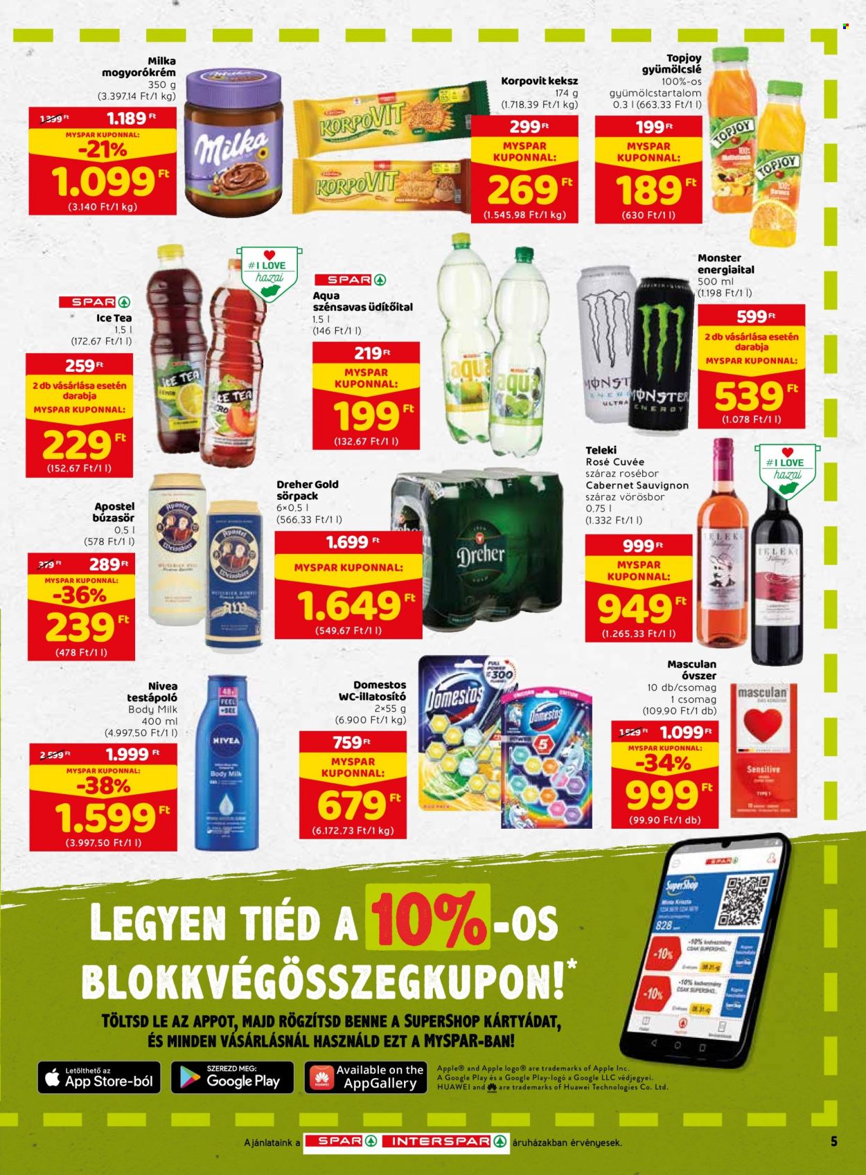 SPAR akciós újságok - 2022.08.04 - 2022.08.10. Oldal 5
