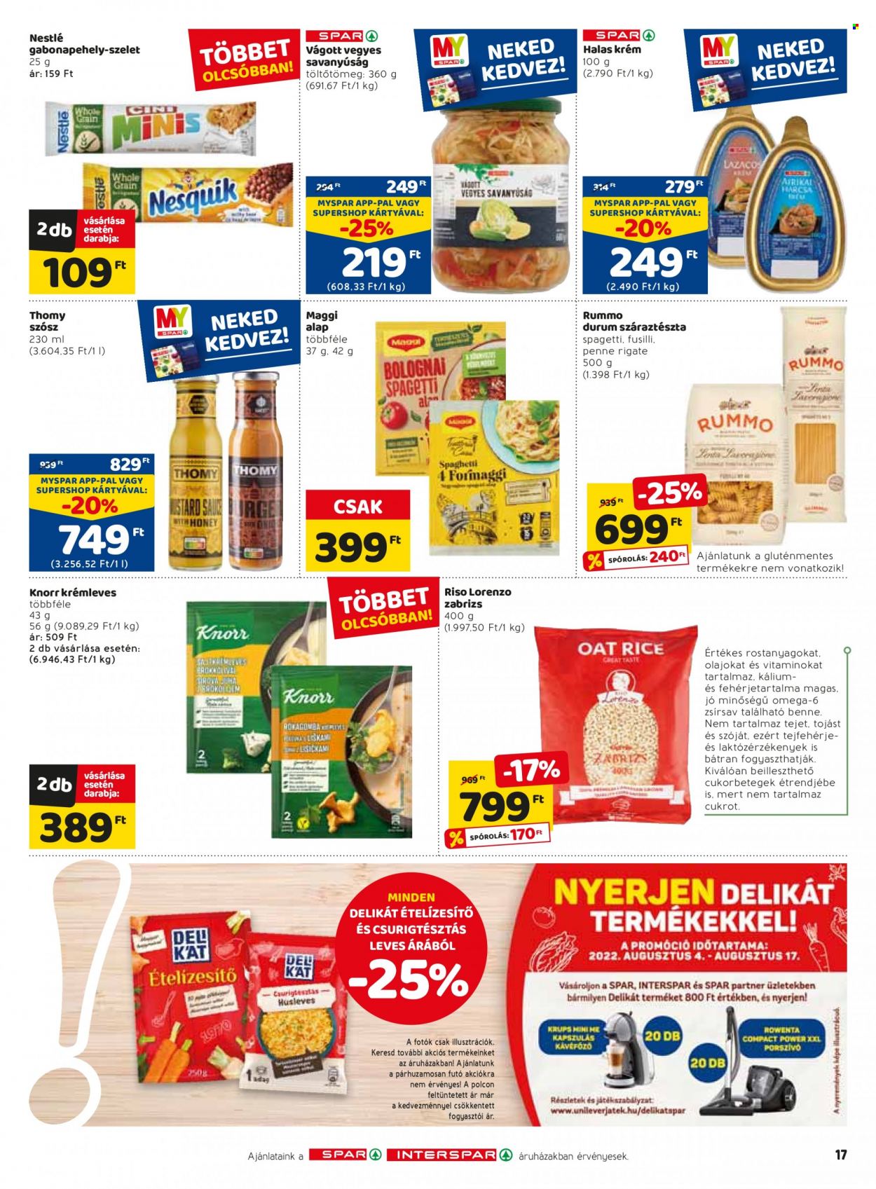 SPAR akciós újságok - 2022.08.04 - 2022.08.10. Oldal 21