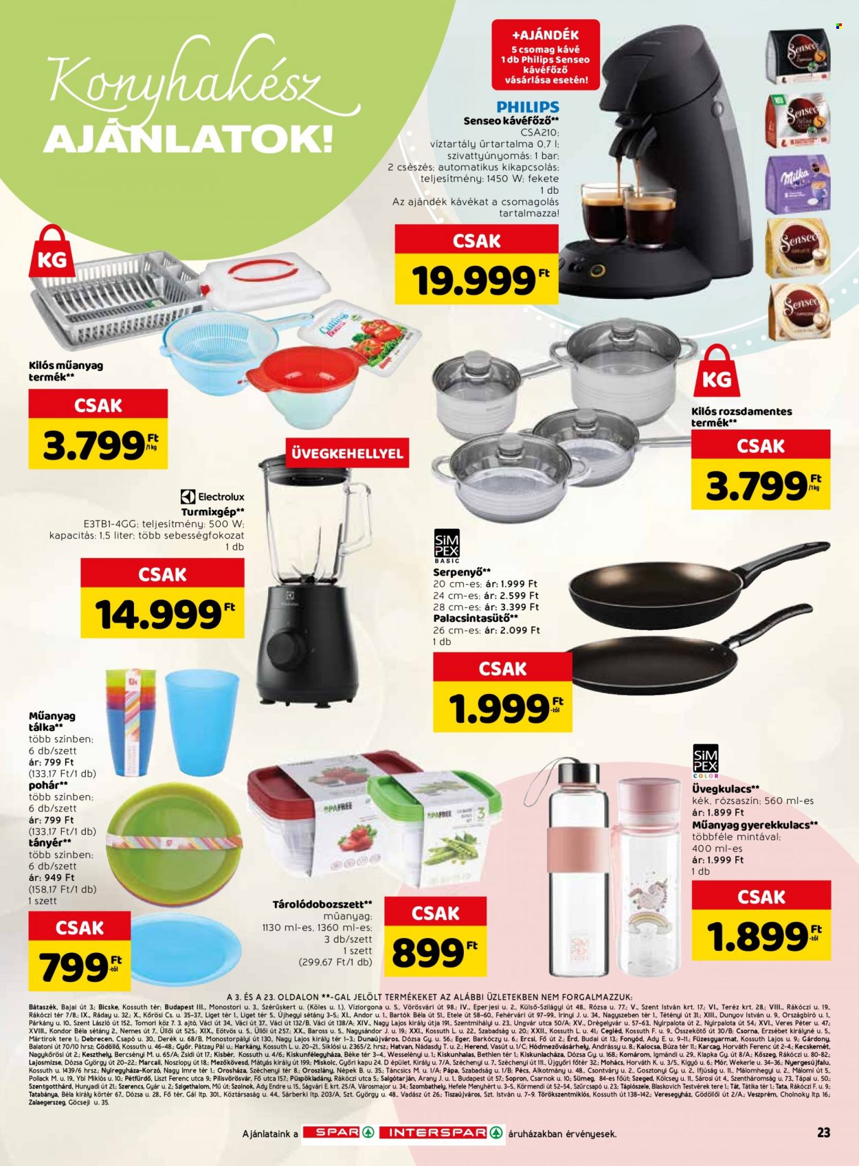 SPAR akciós újságok - 2022.08.04 - 2022.08.10. Oldal 29