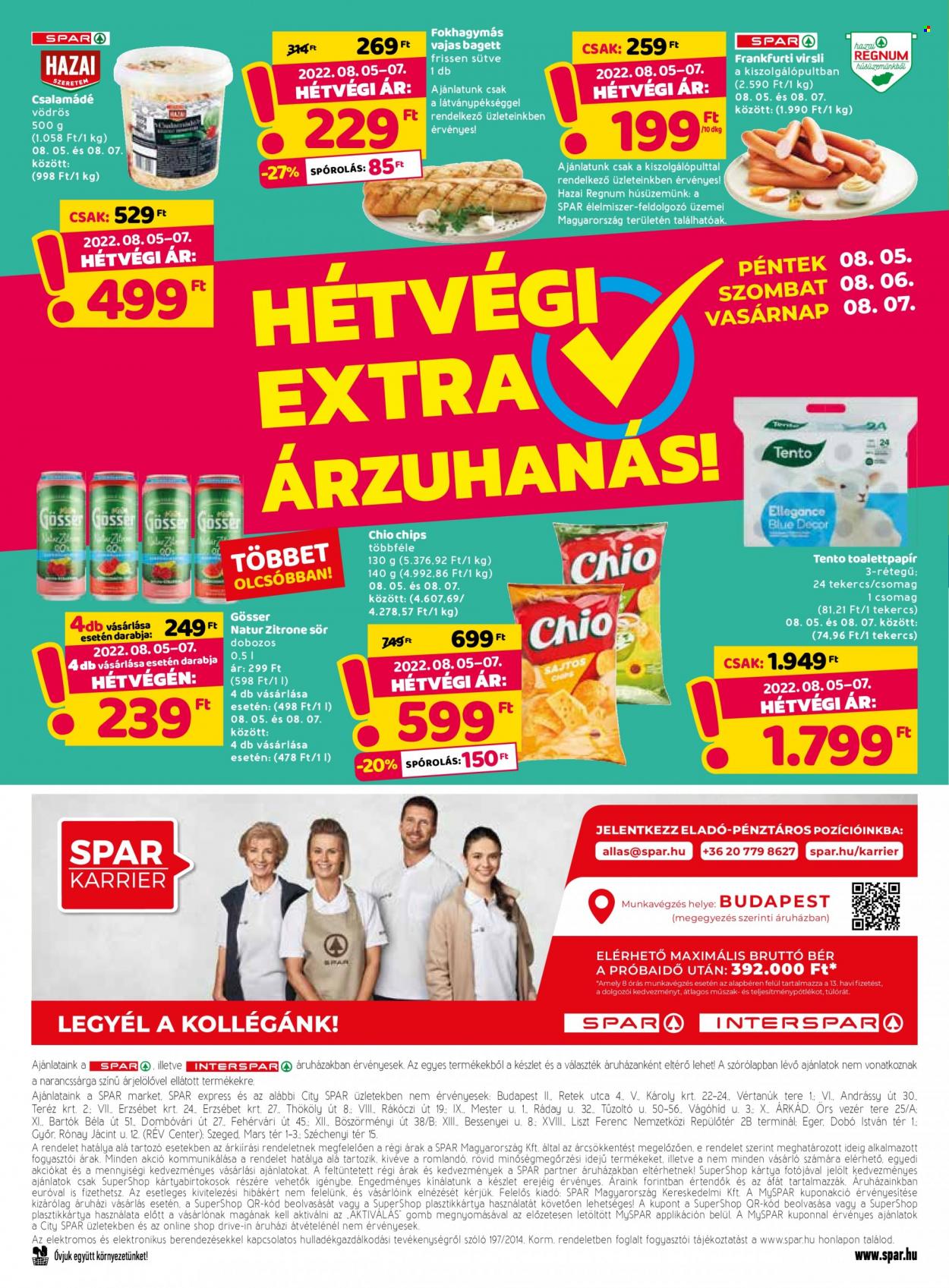 SPAR akciós újságok - 2022.08.04 - 2022.08.10. Oldal 30