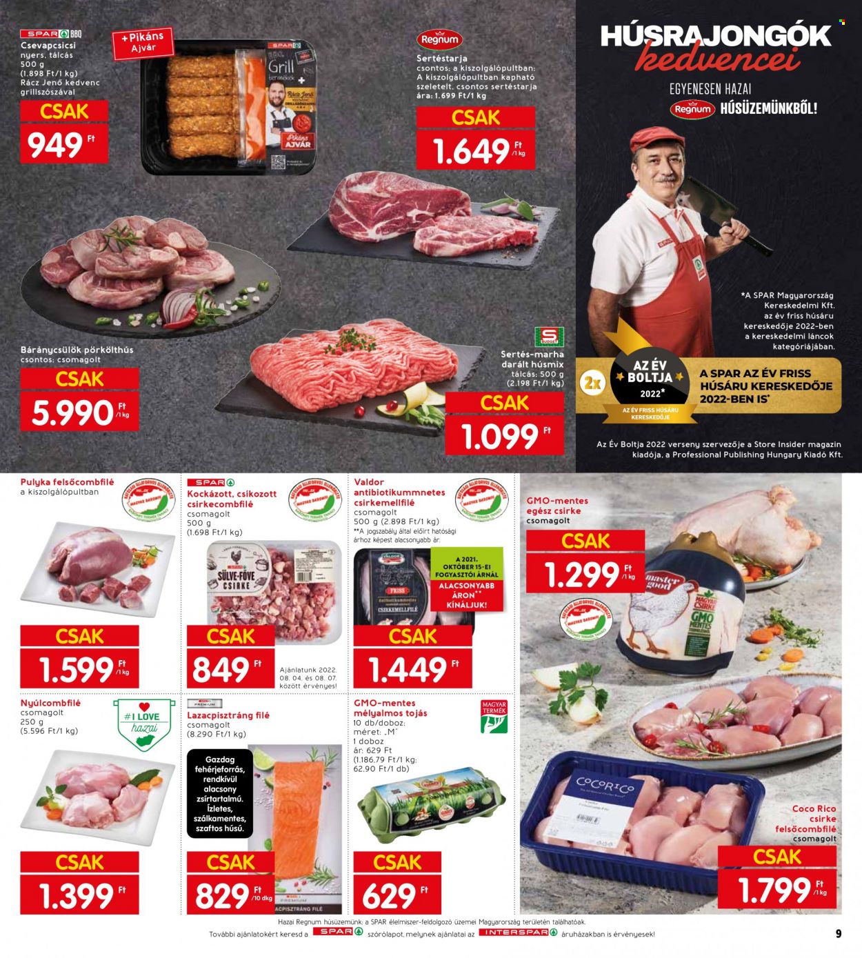INTERSPAR akciós újságok - 2022.08.04 - 2022.08.10. Oldal 13
