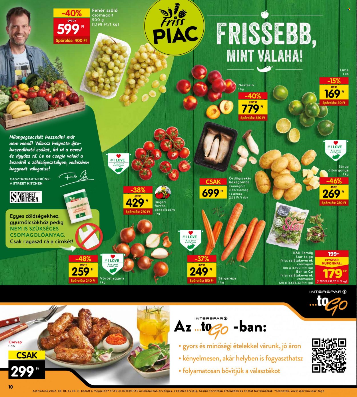 INTERSPAR akciós újságok - 2022.08.04 - 2022.08.10. Oldal 16