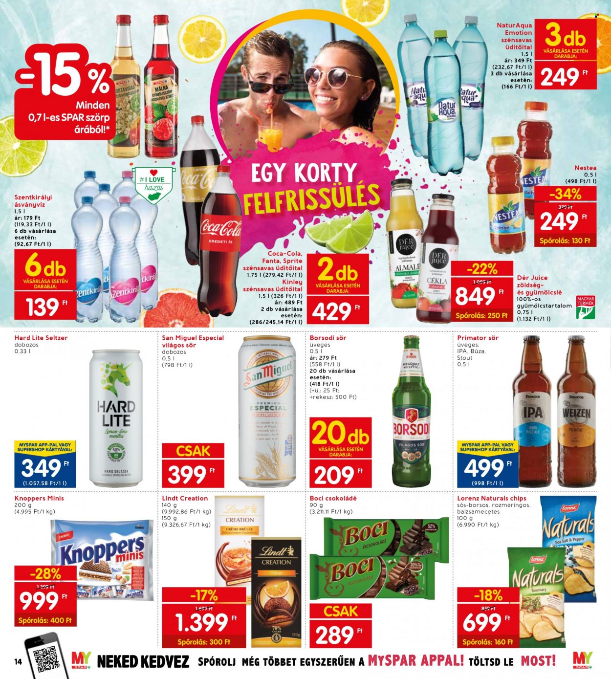 INTERSPAR akciós újságok - 2022.08.04 - 2022.08.10. Oldal 20