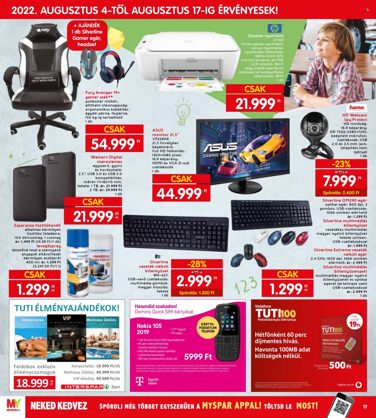 INTERSPAR akciós újságok - 2022.08.04 - 2022.08.10. Oldal 23