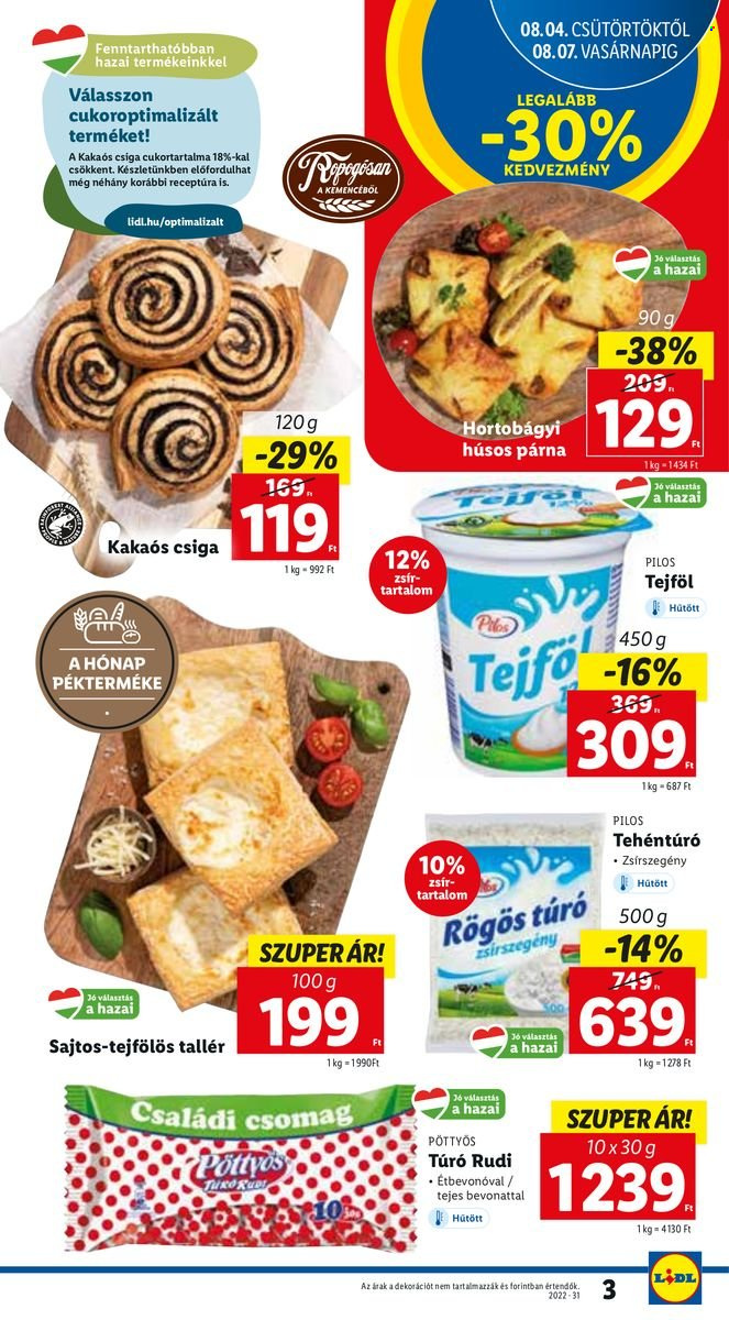 Lidl akciós újságok - 2022.08.04 - 2022.08.10. Oldal 3