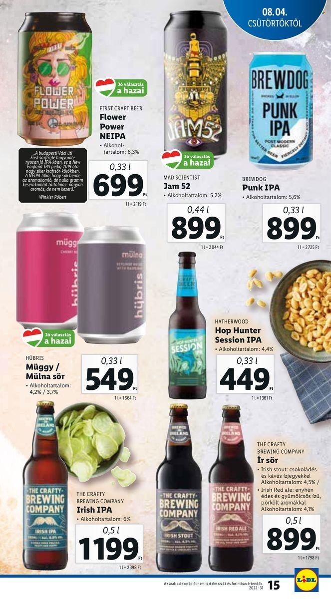 Lidl akciós újságok - 2022.08.04 - 2022.08.10. Oldal 15